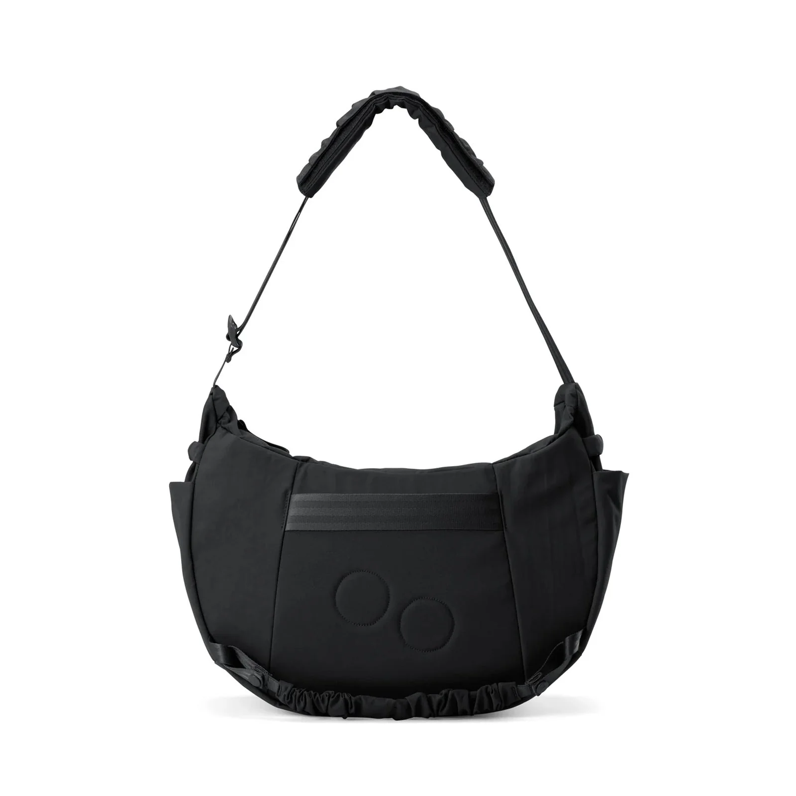 Krumm Large Crossbody Bag crinkle black - Image 2