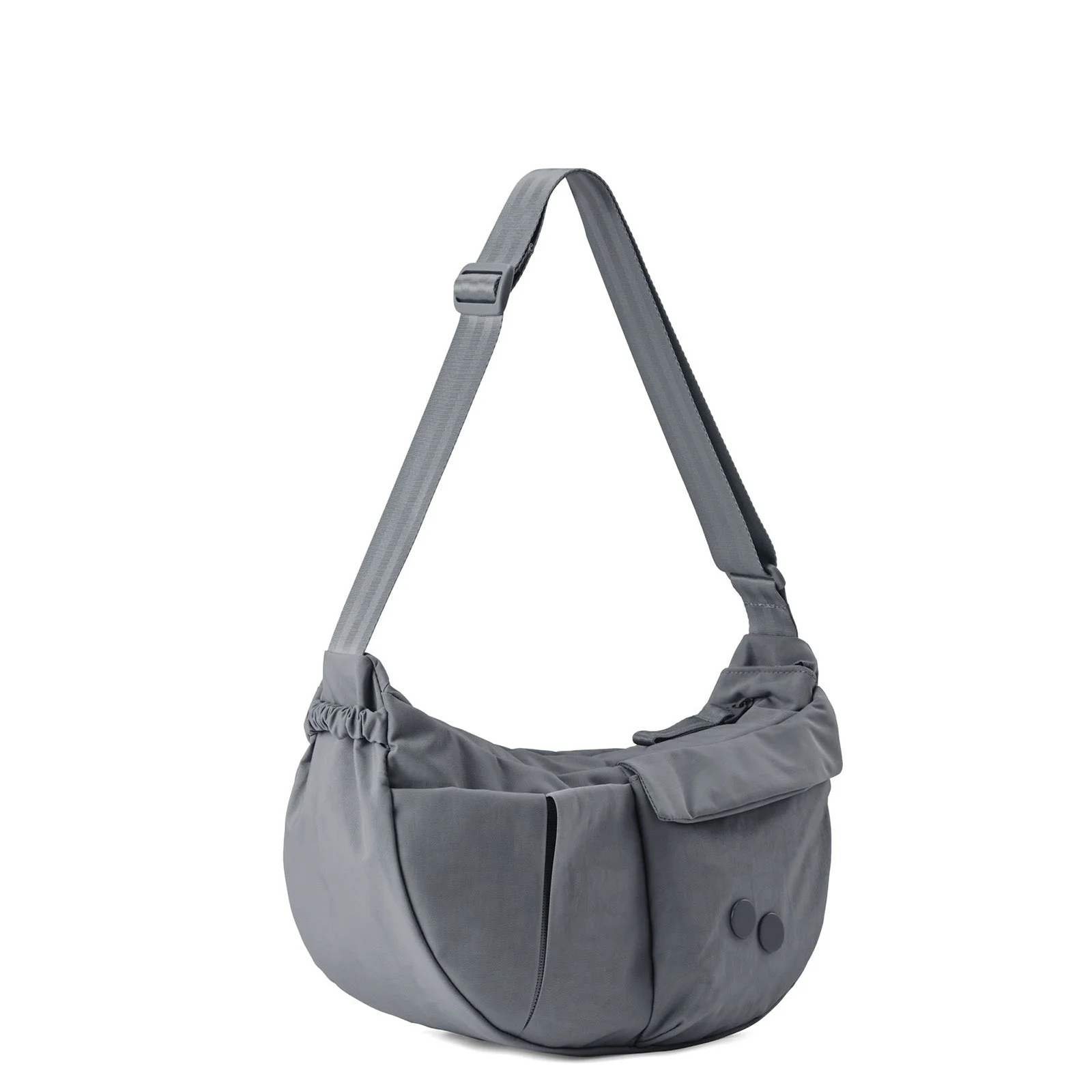 Krumm Medium Crossbody Bag crinkle grey - Image 2