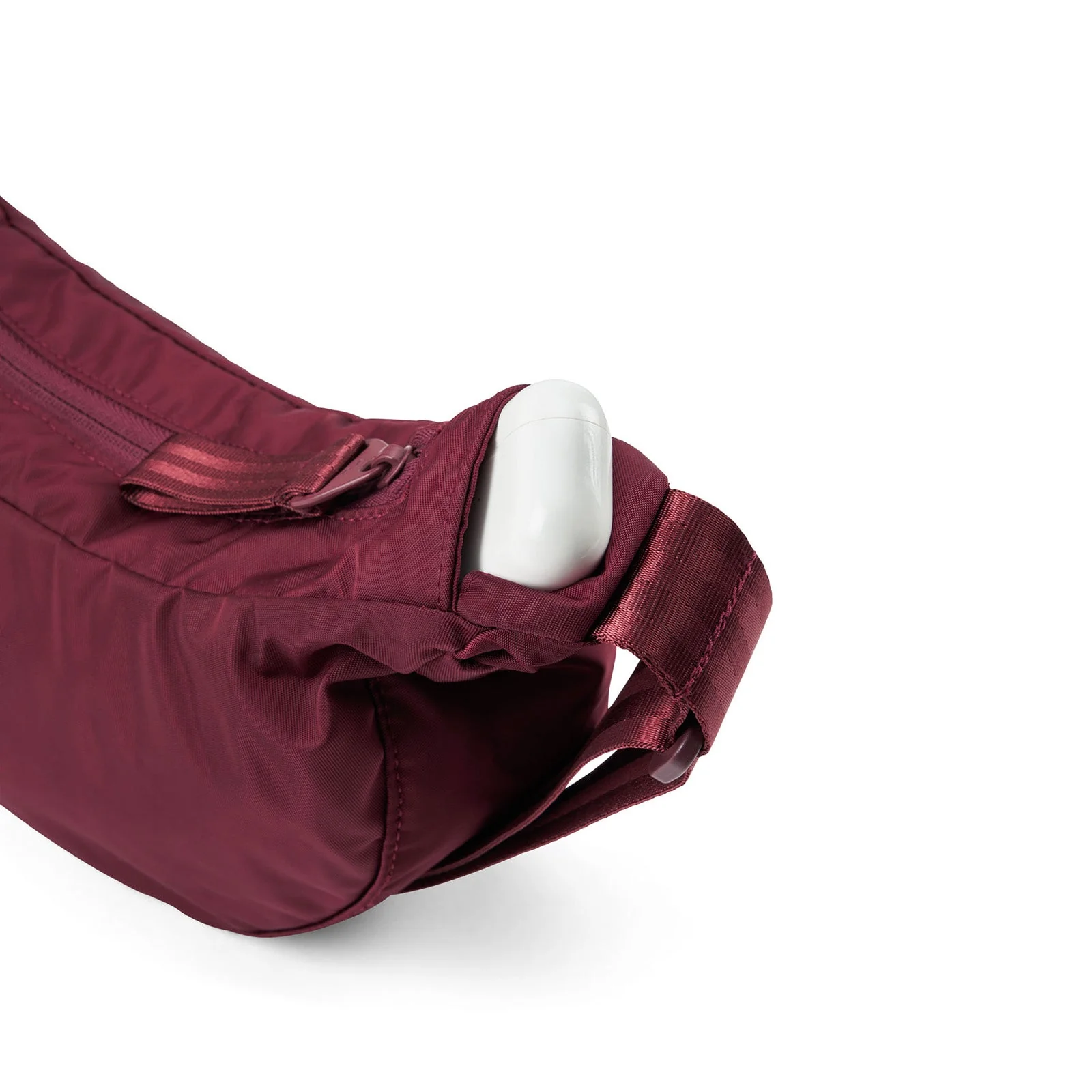 Krumm Small Changeant Crossbody Bag glazed red - Image 4