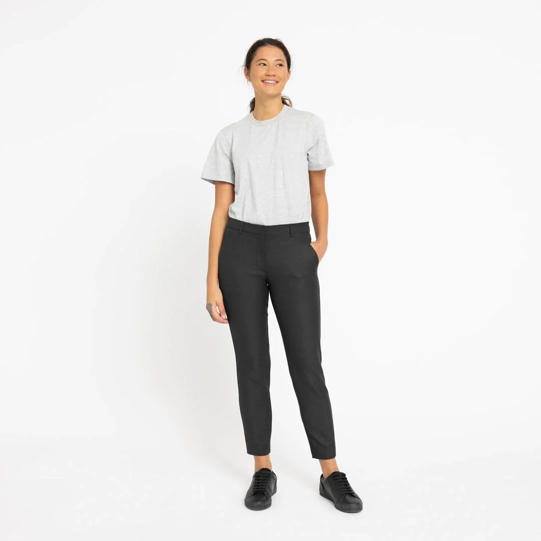 Kylie Crop 555 darkgrey melange - Image 3