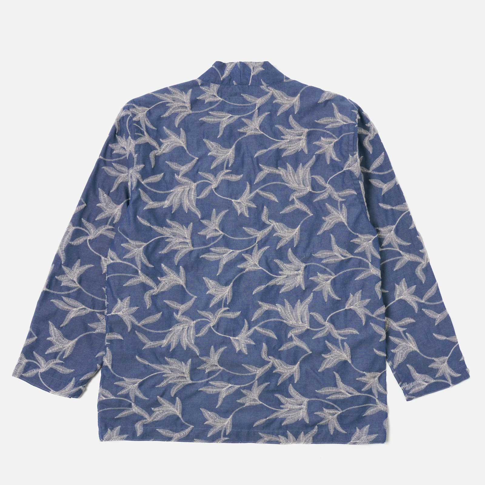 Kyoto Work Jacket Summer Jungle Cotton indigo - Image 2