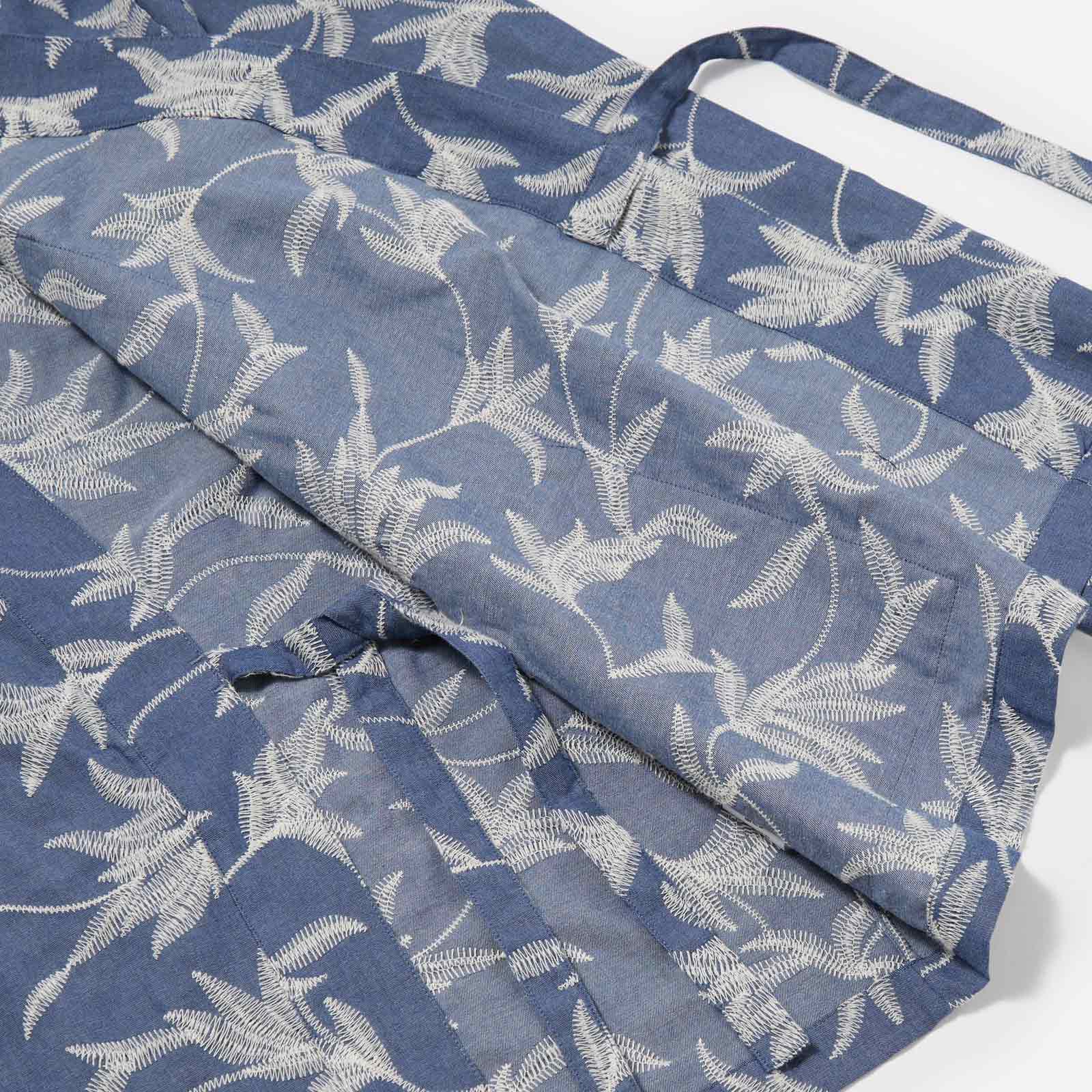 Kyoto Work Jacket Summer Jungle Cotton indigo - Image 4