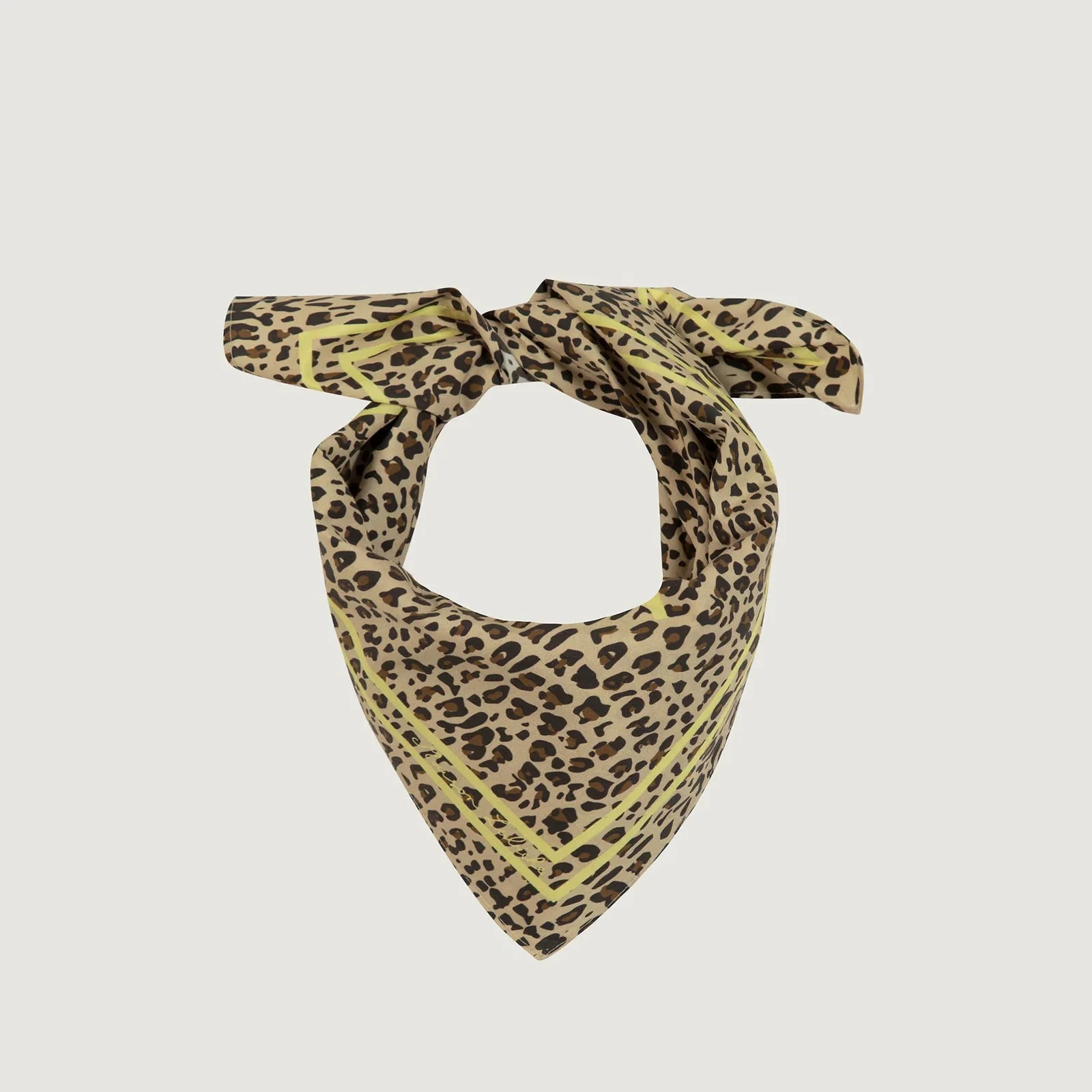 Lampue Bandana Leopard print