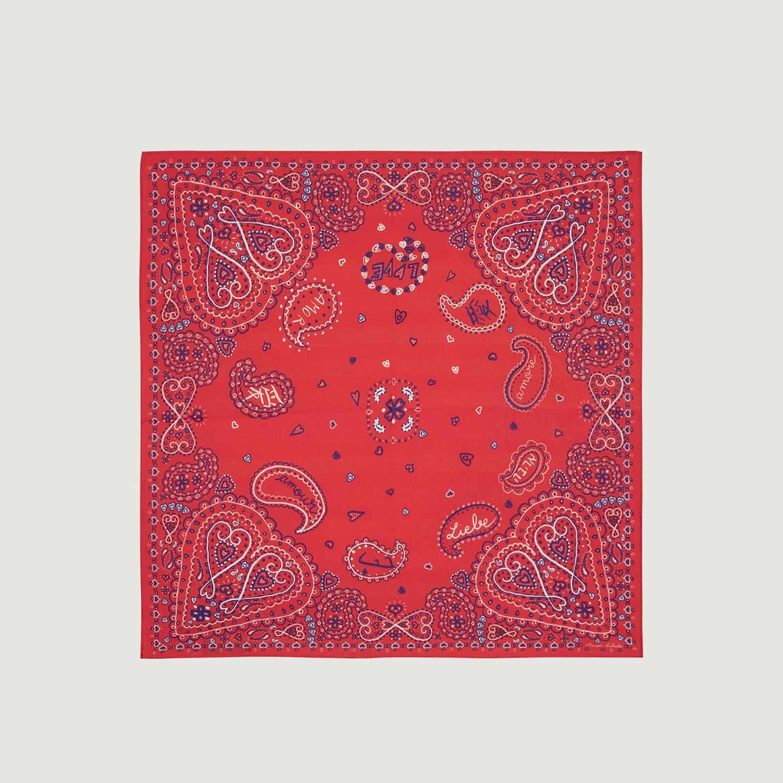 Lampue Bandana Love poppy - Image 2