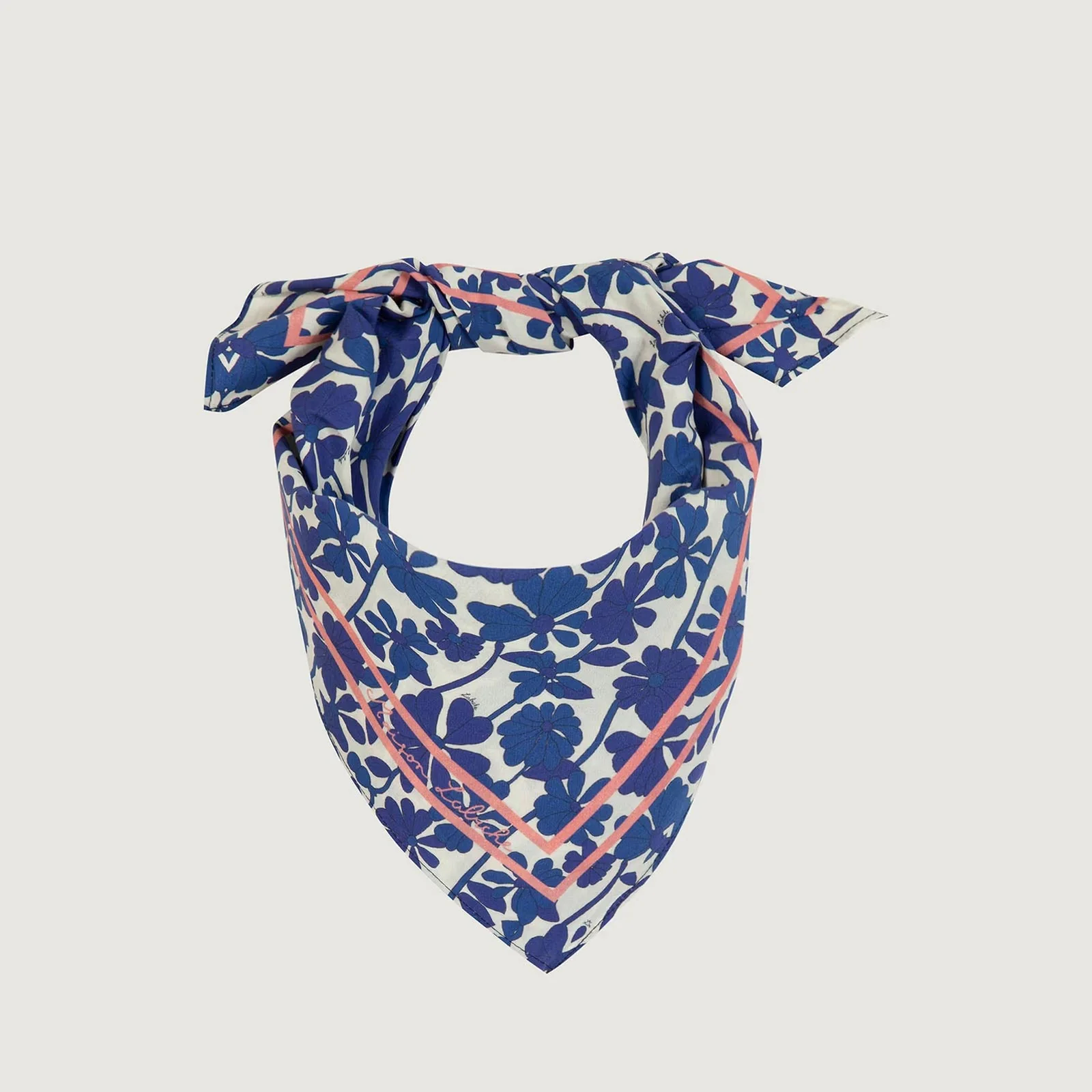 Lampue Bandana Retro Flower marine