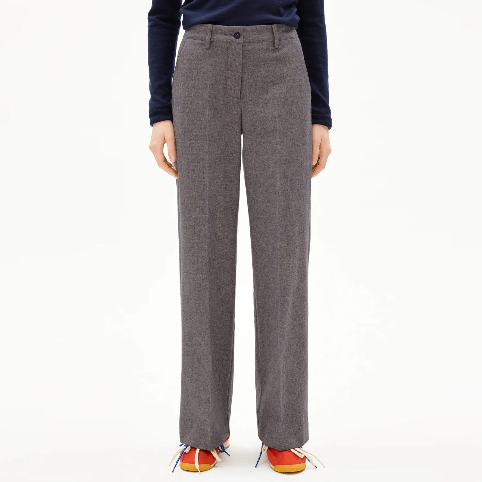 Leandraa Handaas Pants pure/tinted navy