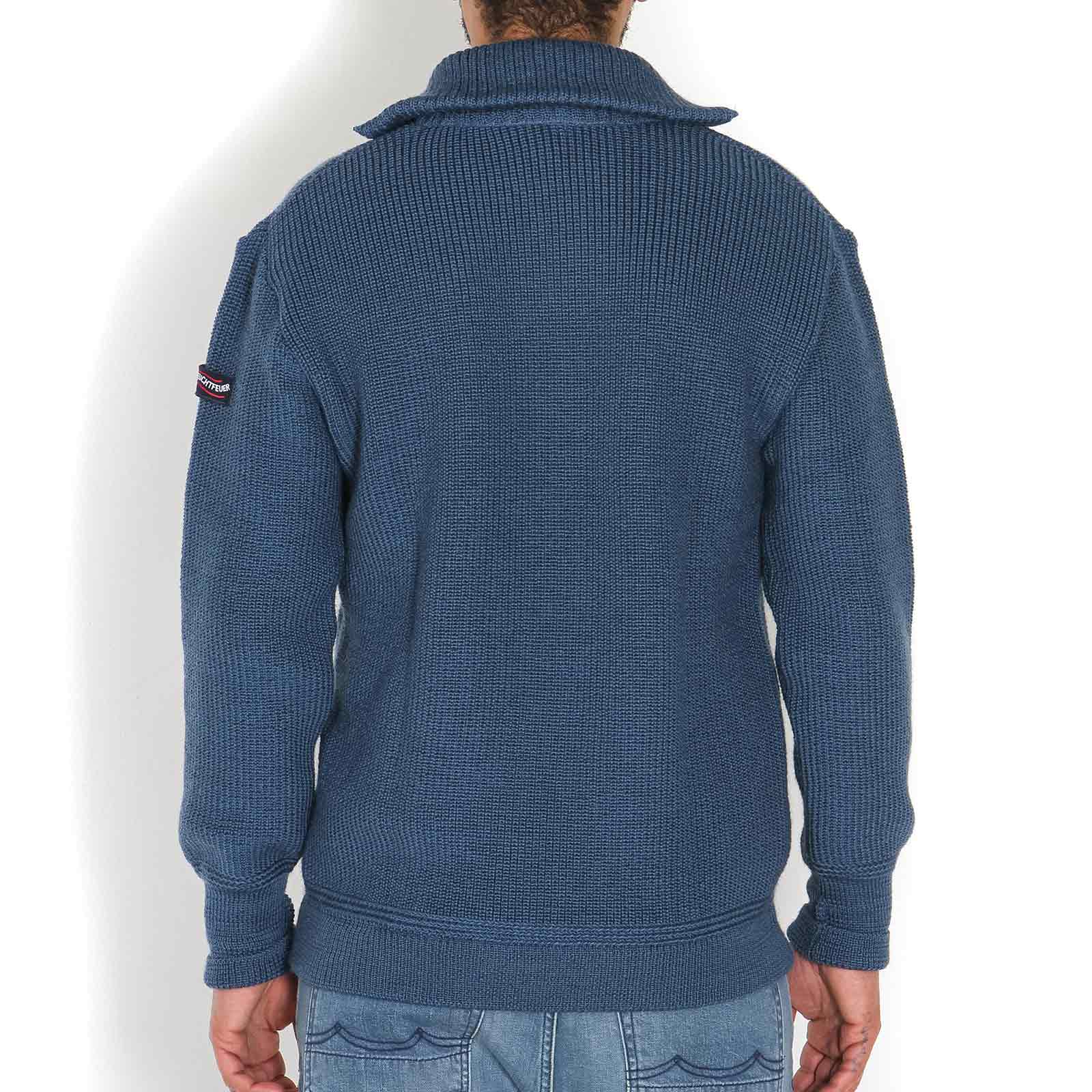 Admiral Wool Troyer jeansblue - Image 2