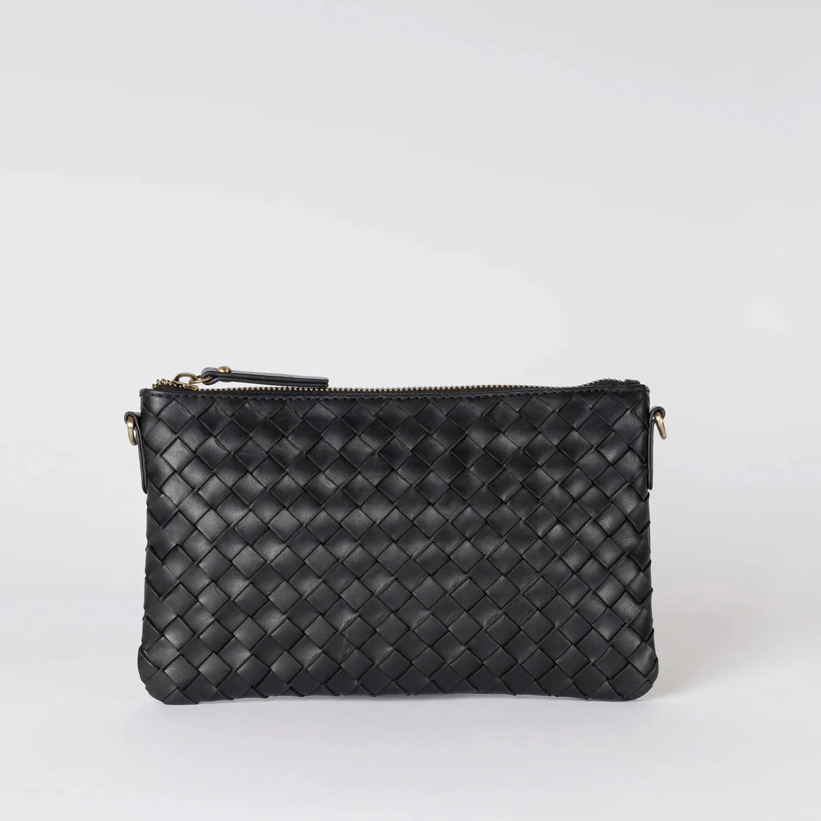 Lexi Woven Leather Bag black - Image 7