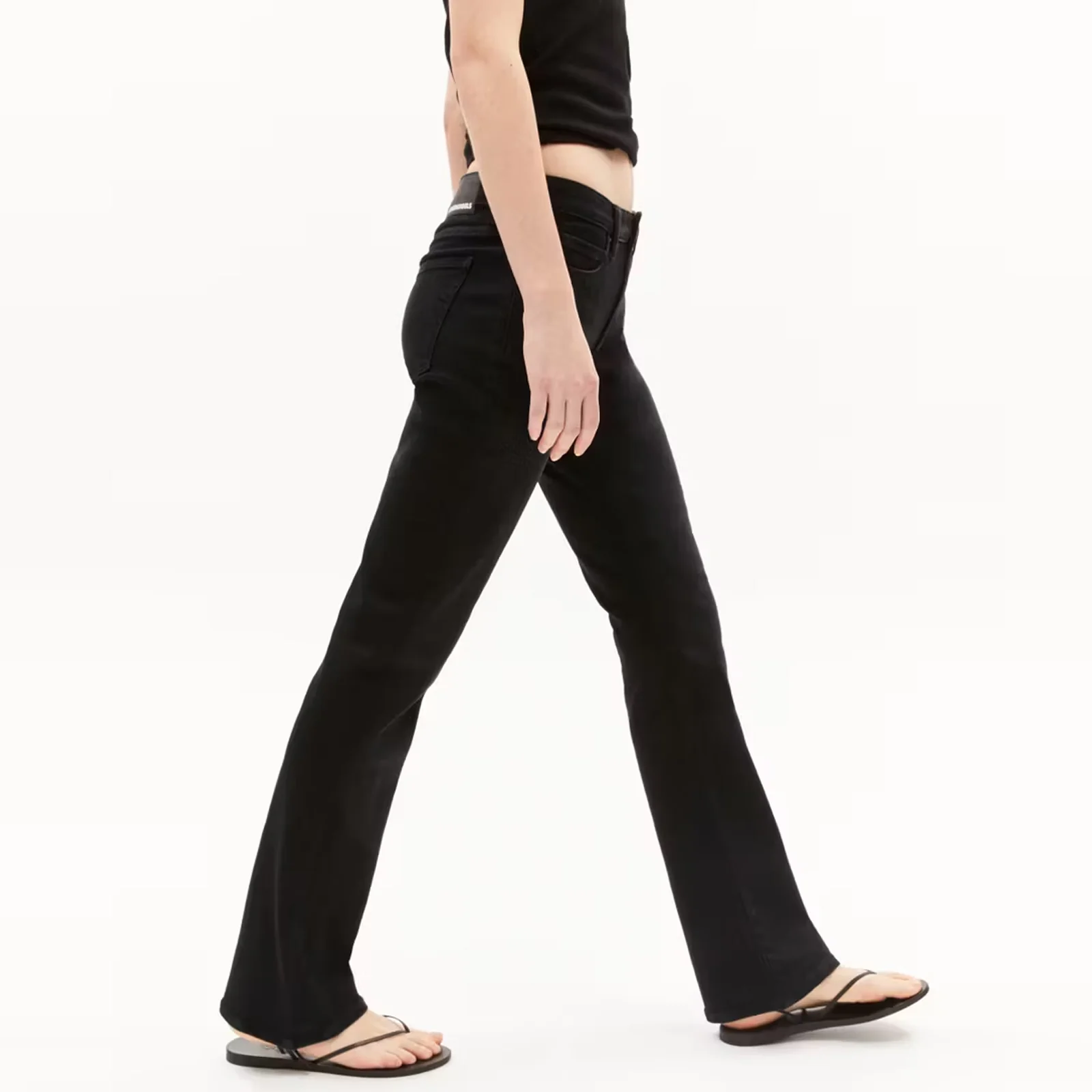 Linnaa x Low Boot Cut Jeans breath black - Image 3