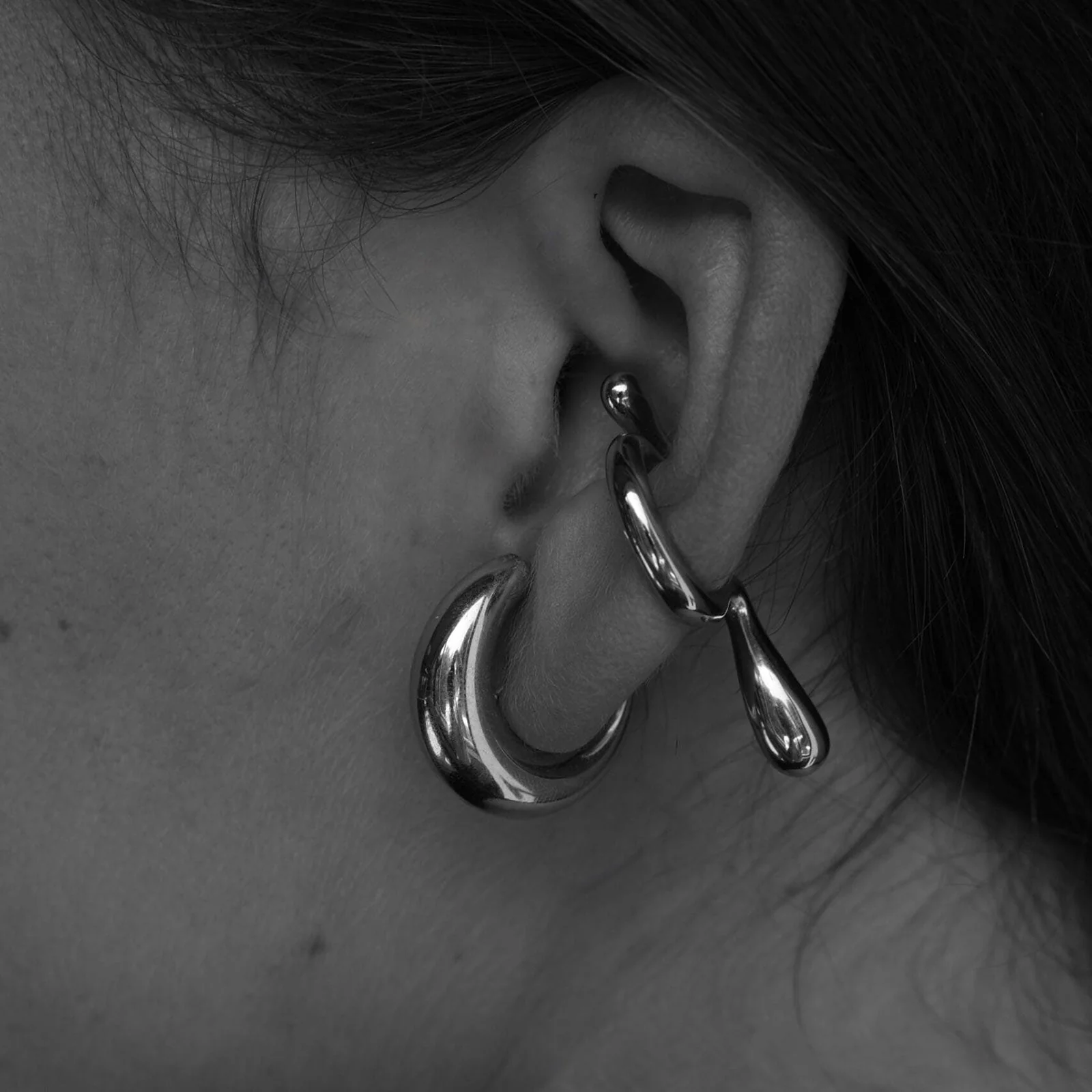 Liquefy Earcuff silver - Image 3