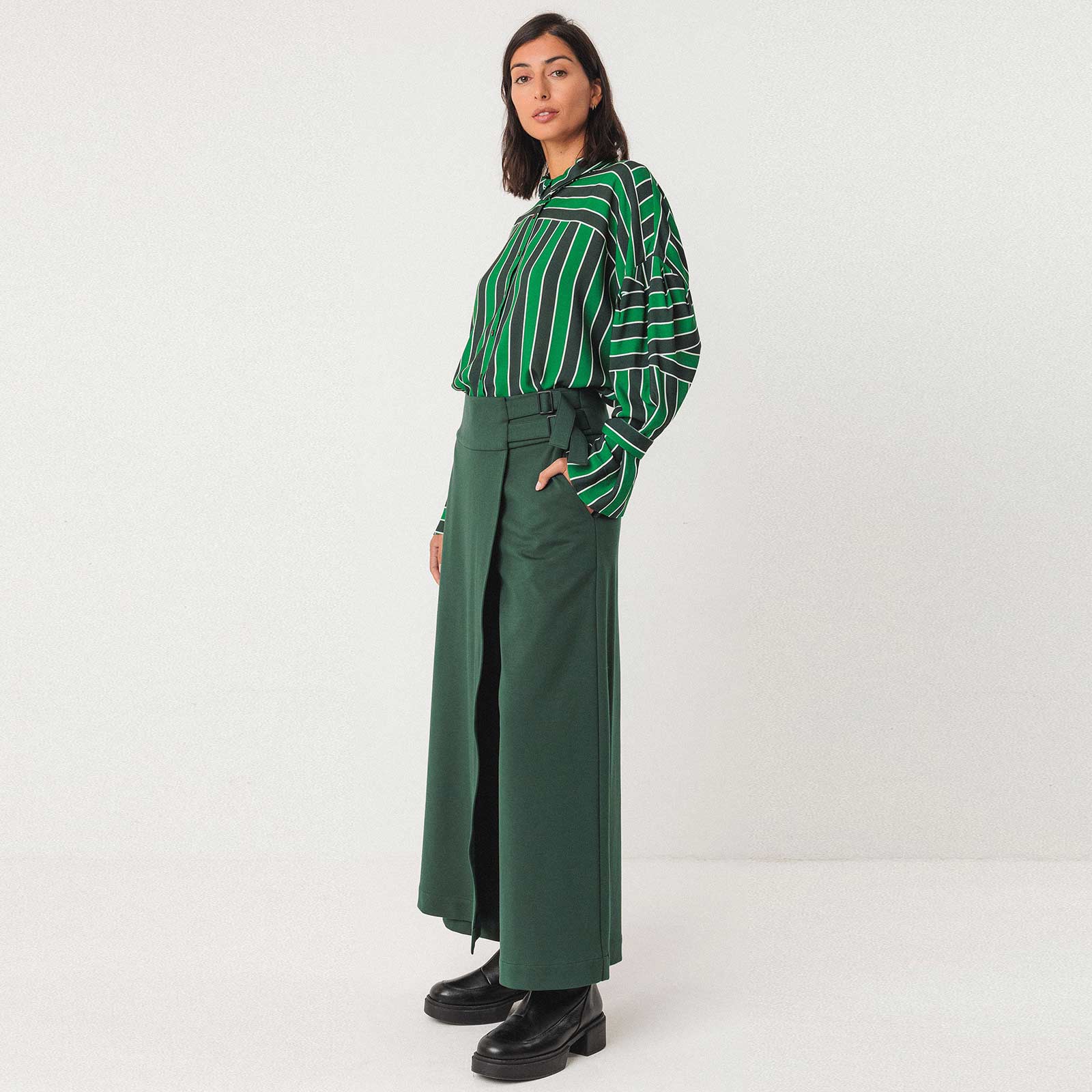 Lone Shirt green stripes - Image 4