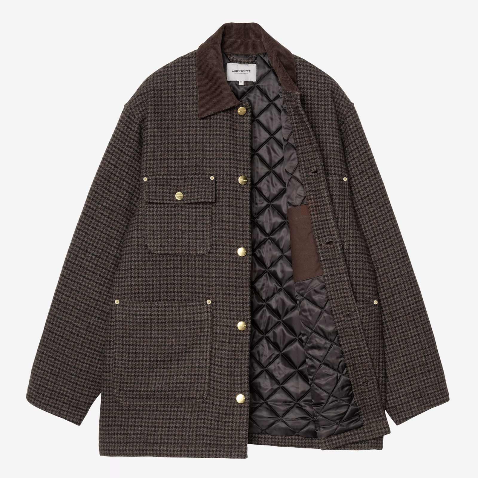 Lowis Chore Coat houndstooth vitola heather - Image 3