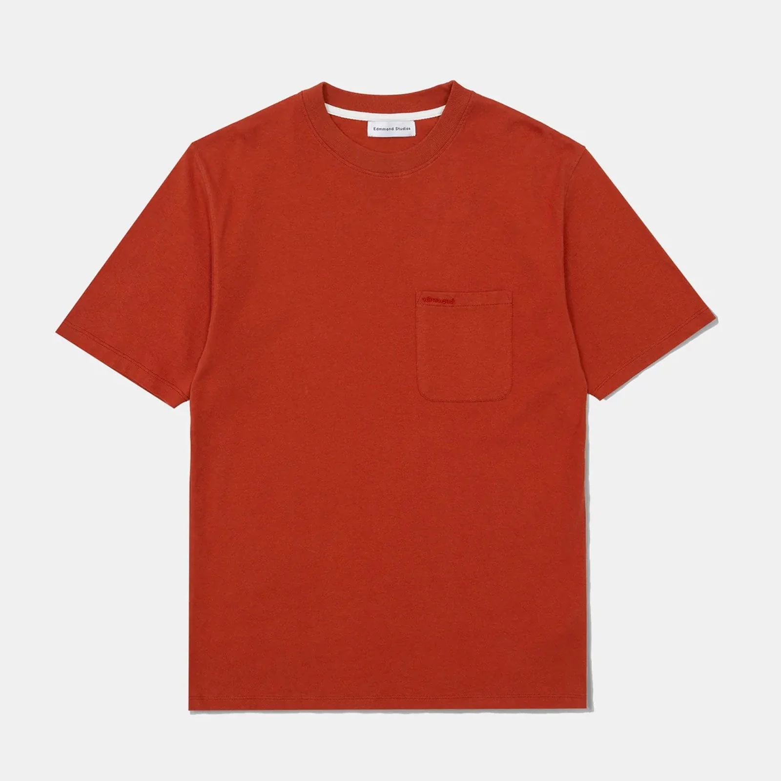 Lush T-Shirt plain brick