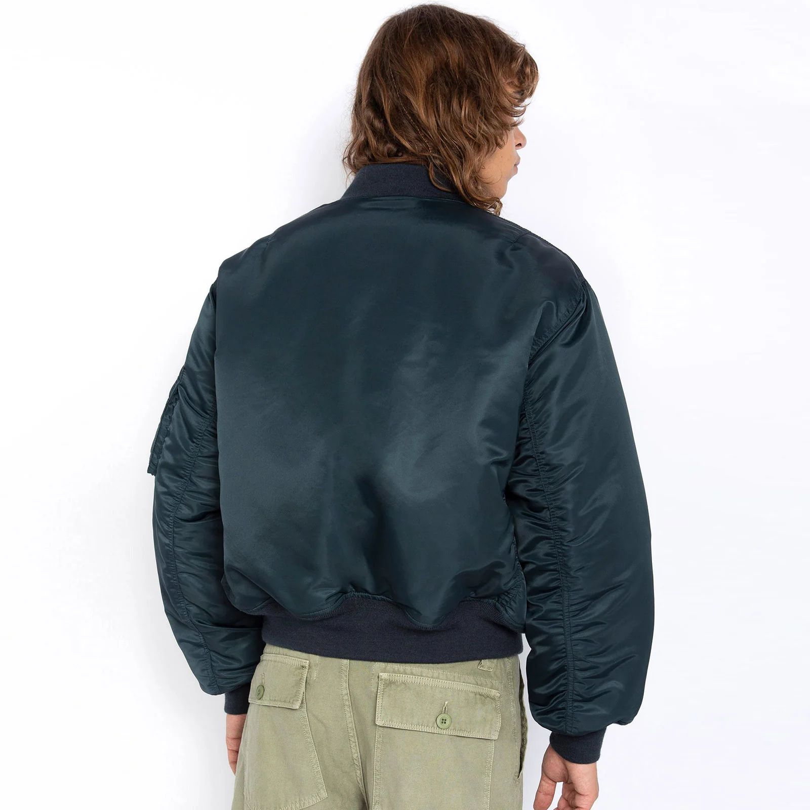 MA-1 90's Fit Bomber Jacket navy - Image 3