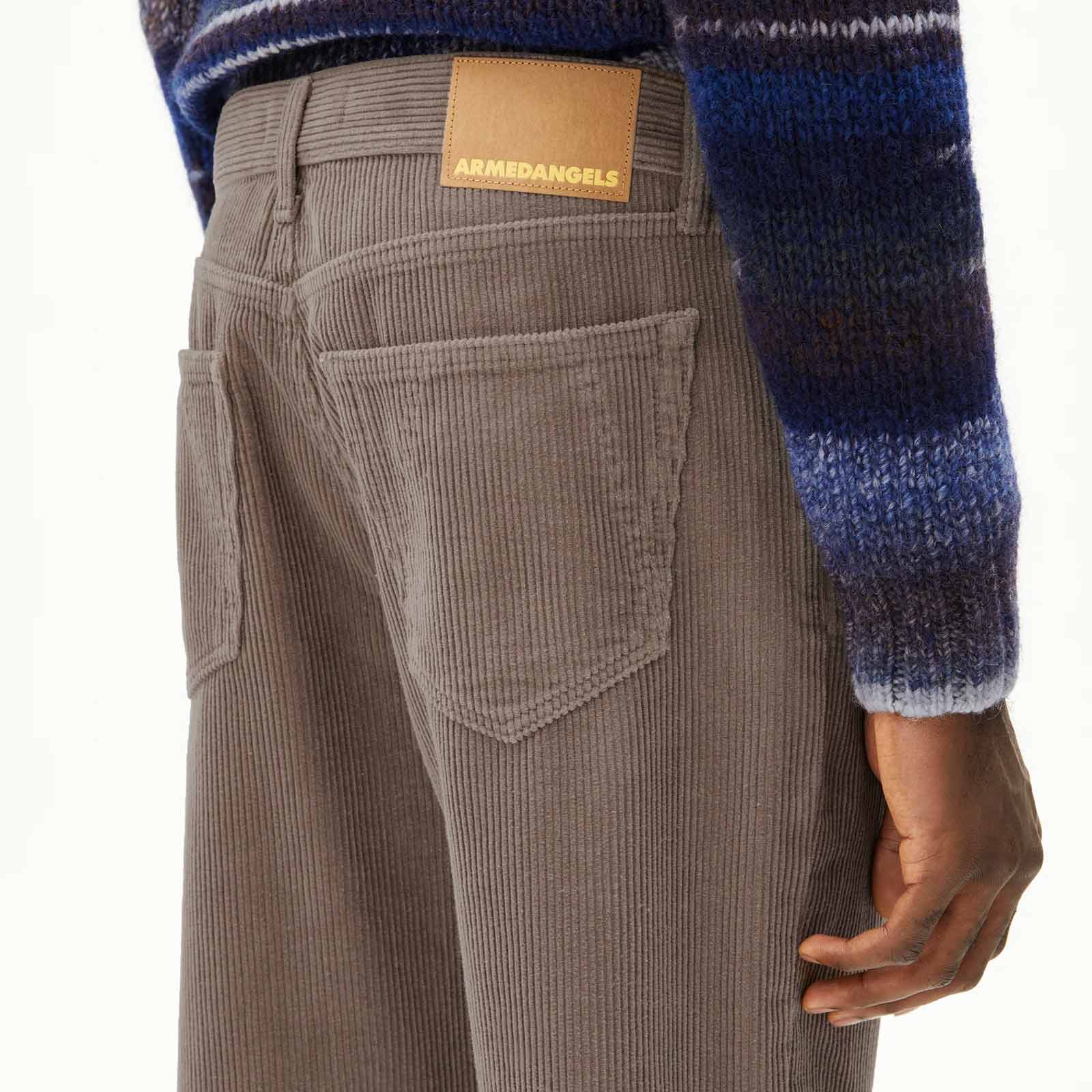 Maakx Corduroy Pants walnut cream - Image 4