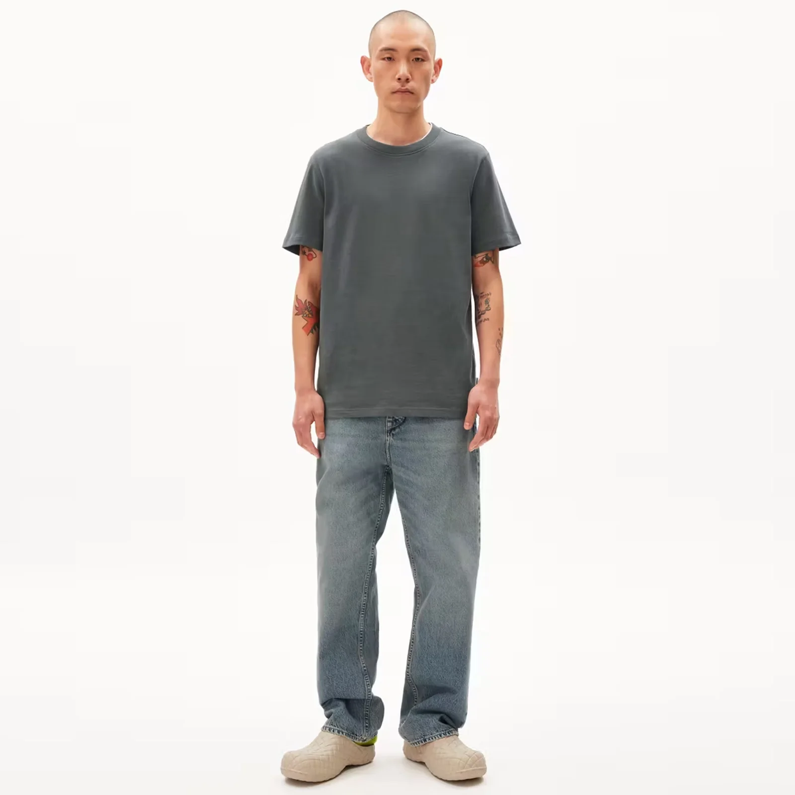 Maarkos Mid Weight T-Shirt space steel - Image 3