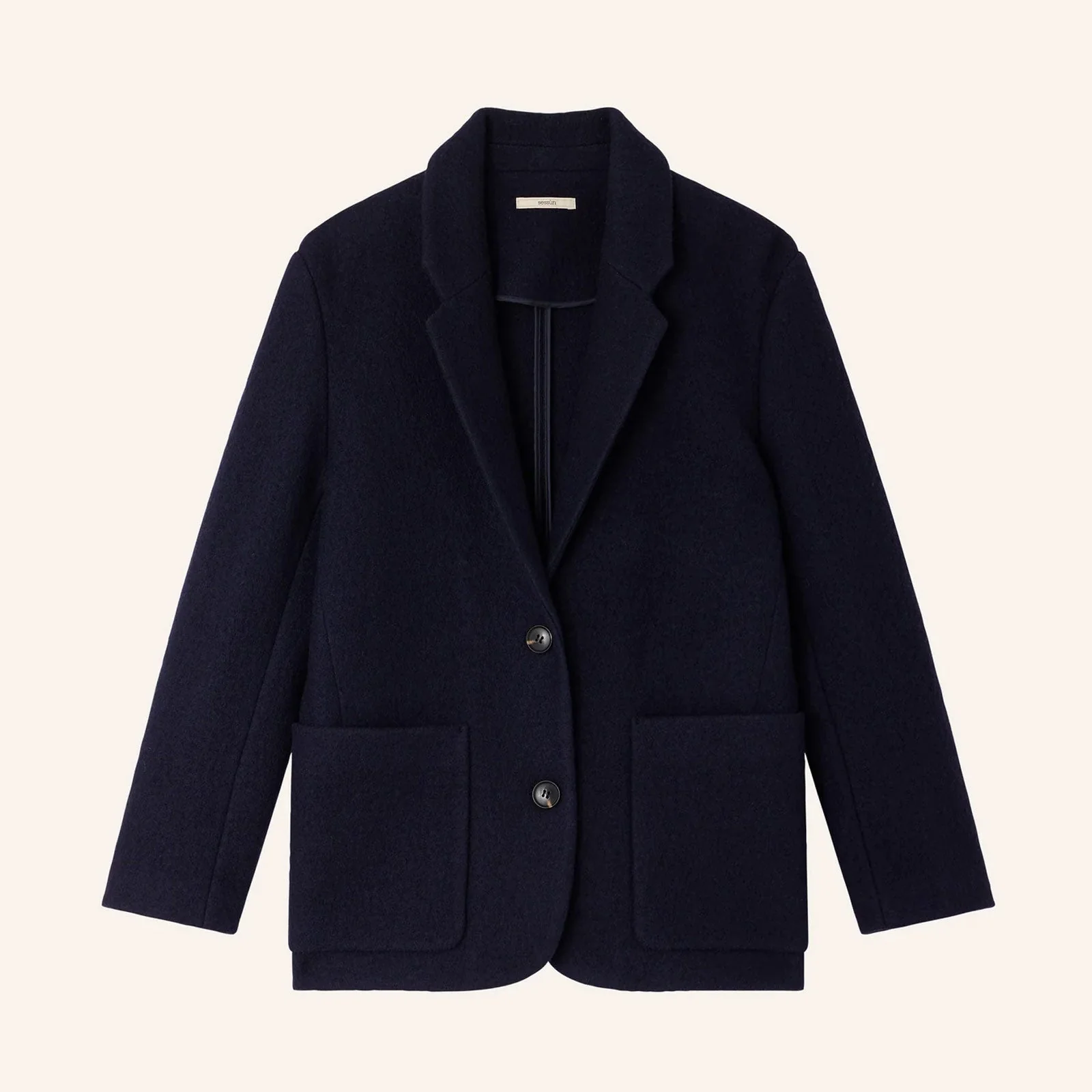 Madawool Wooly Jacket navy - Image 5