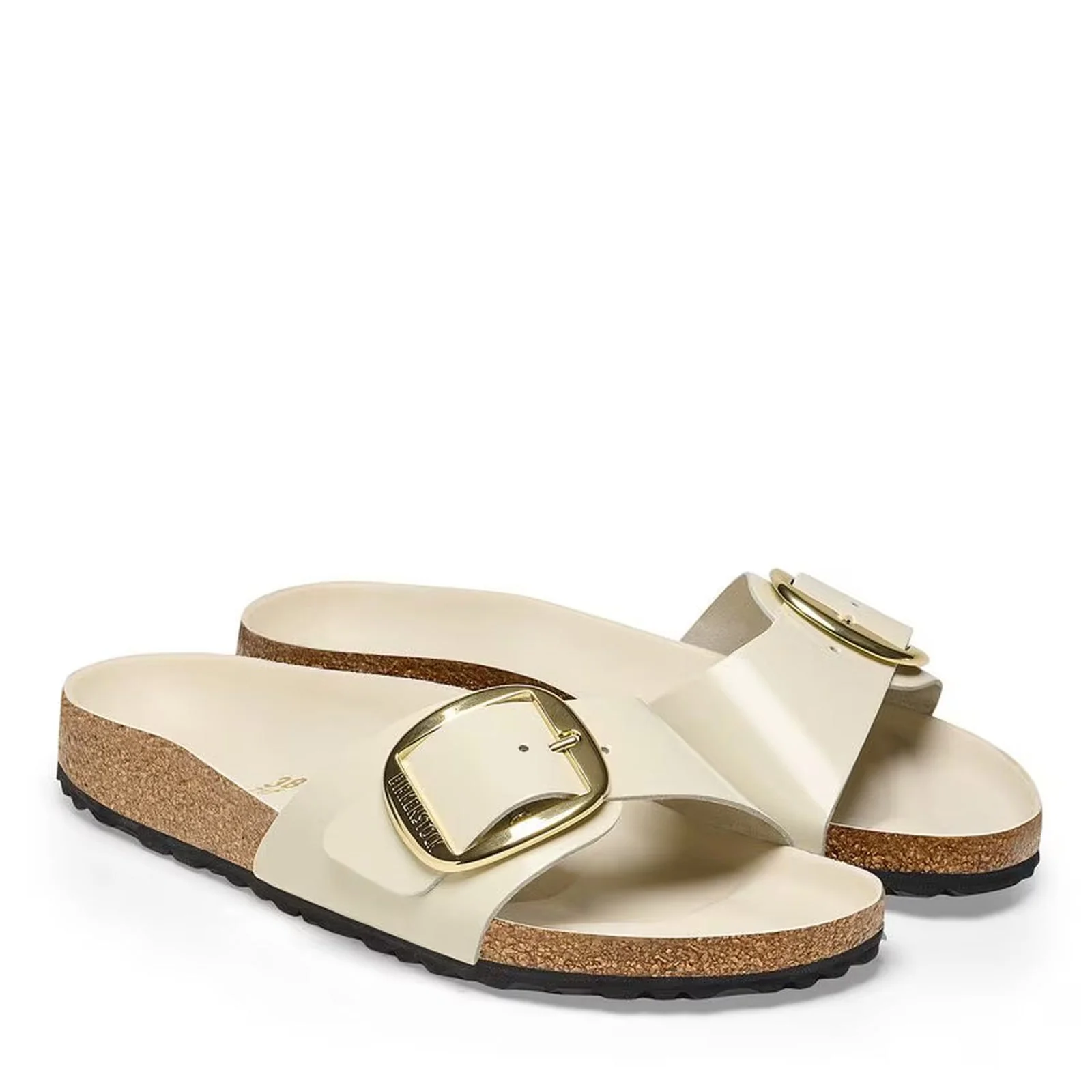 Madrid Big Buckle Narrow Fit high shine ecru - Image 2