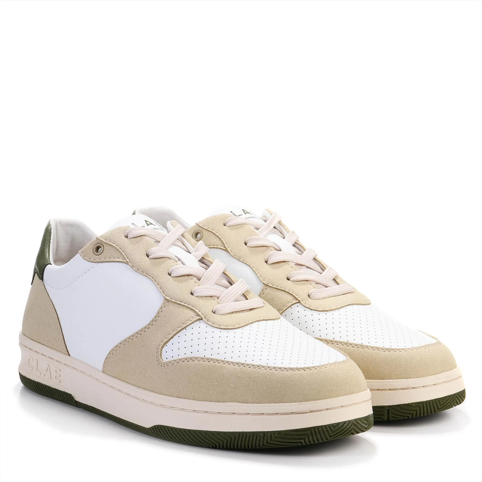 Malone Vegan vanilla/white/olive - Image 2