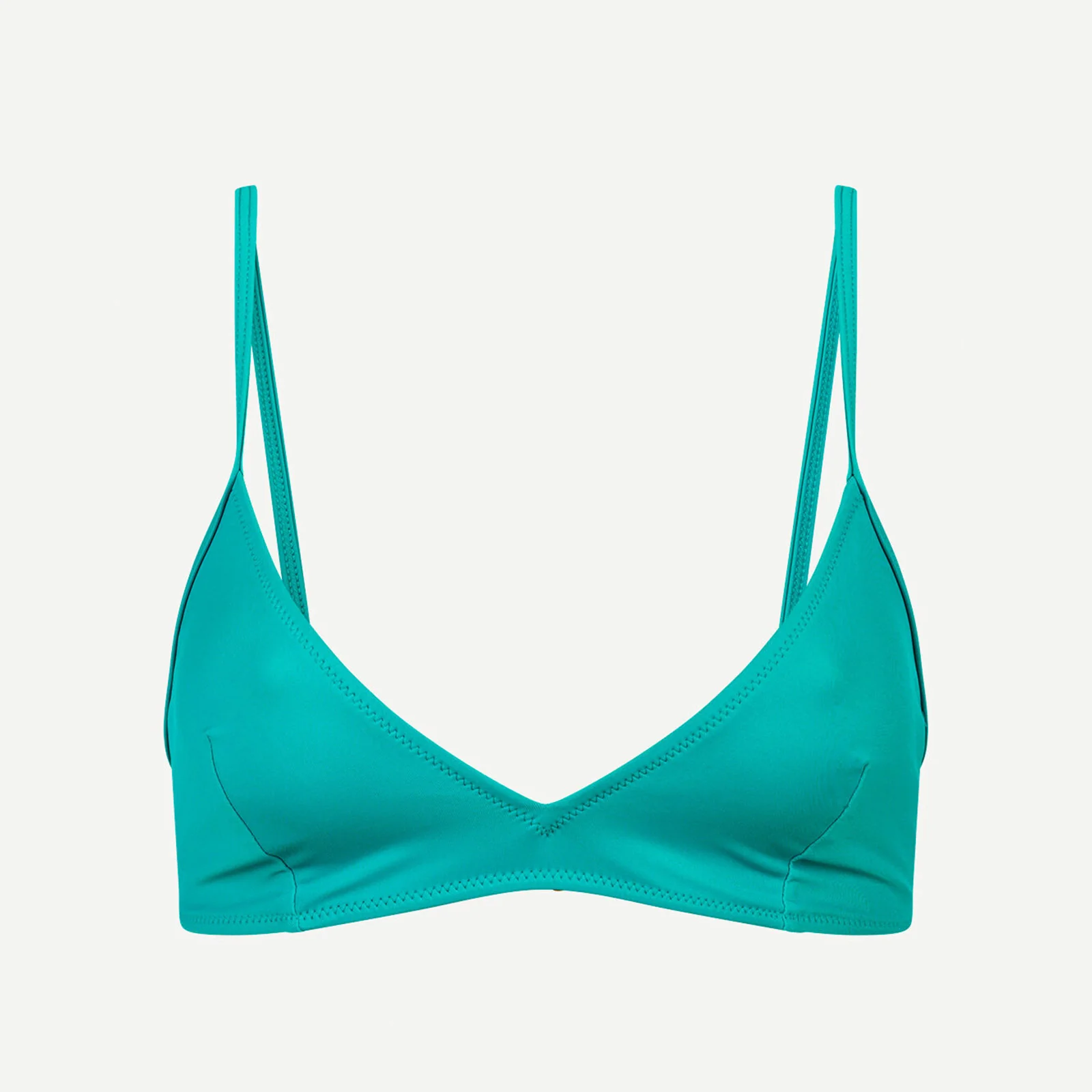 Malou Bikini Top tile blue