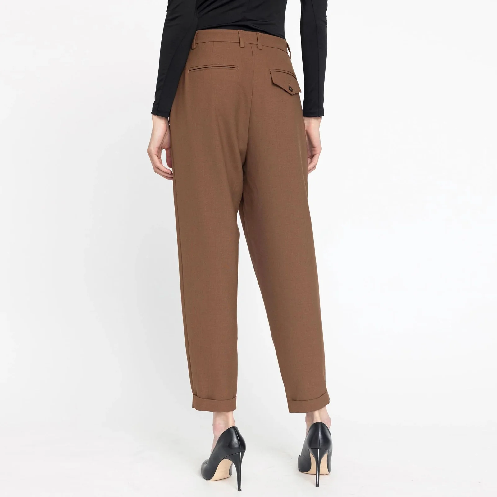 MalouFV Trousers 085 amber melange - Image 4