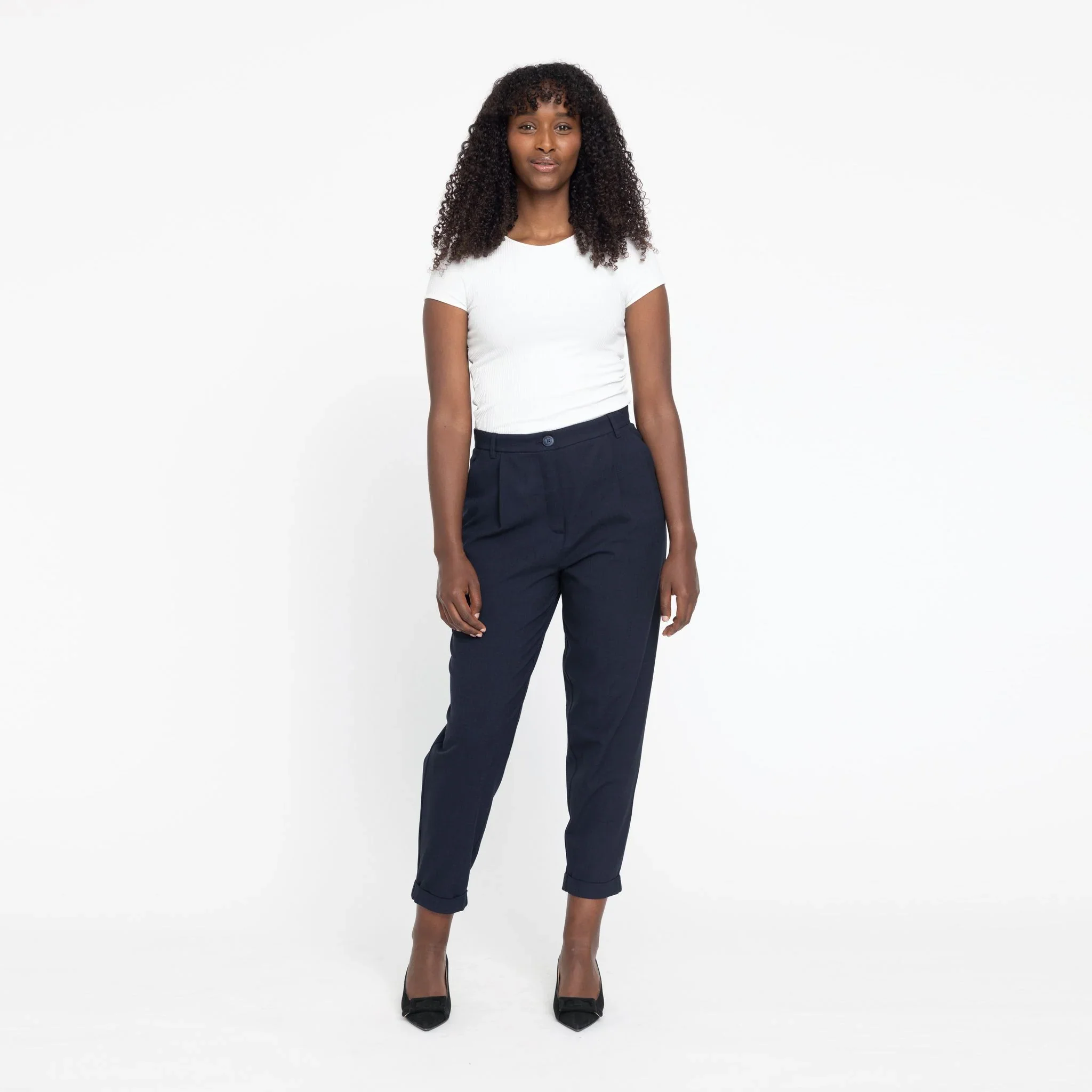 MalouFV Trousers 396 midnight - Image 2