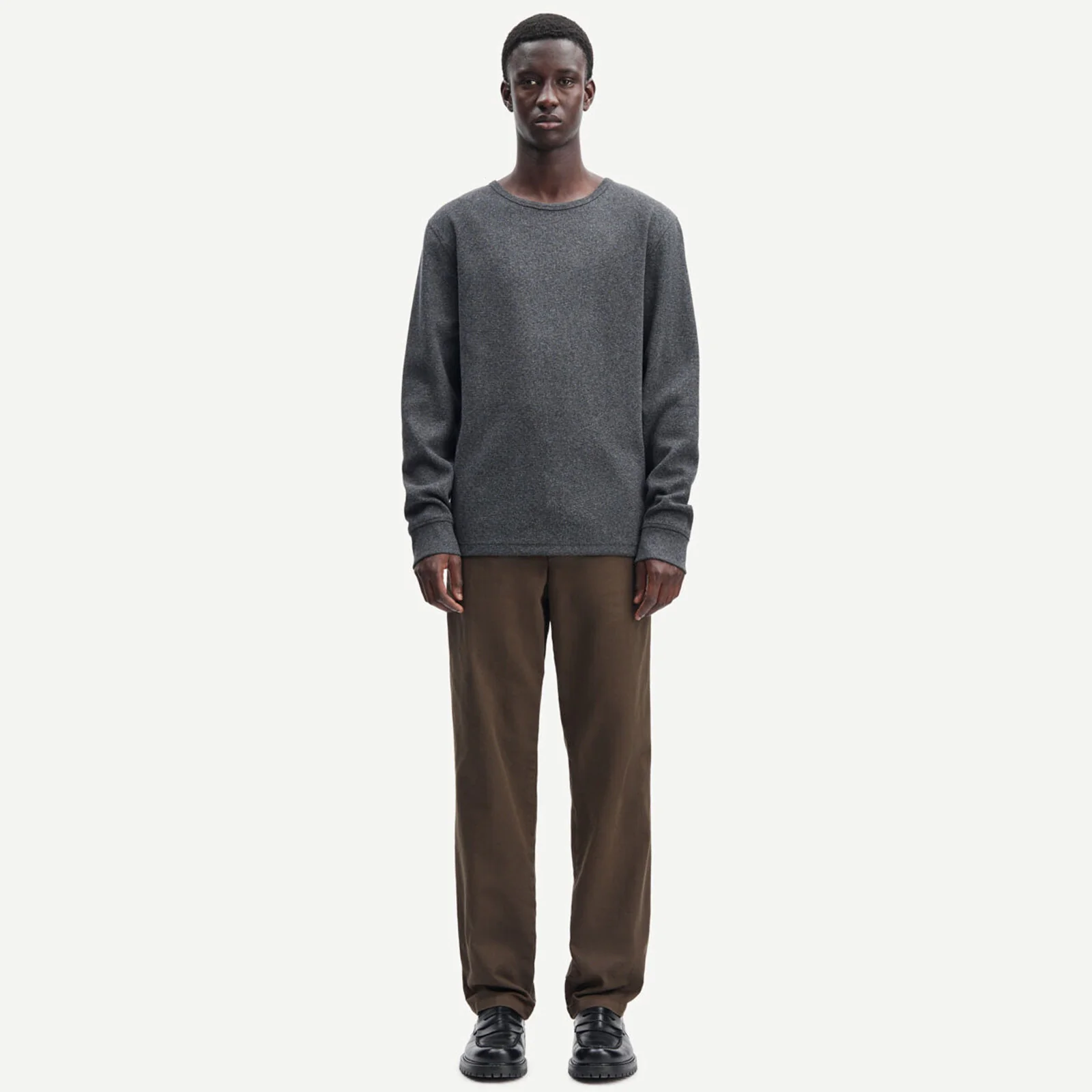 Malthe Thermal Longsleeve black mel. - Image 2