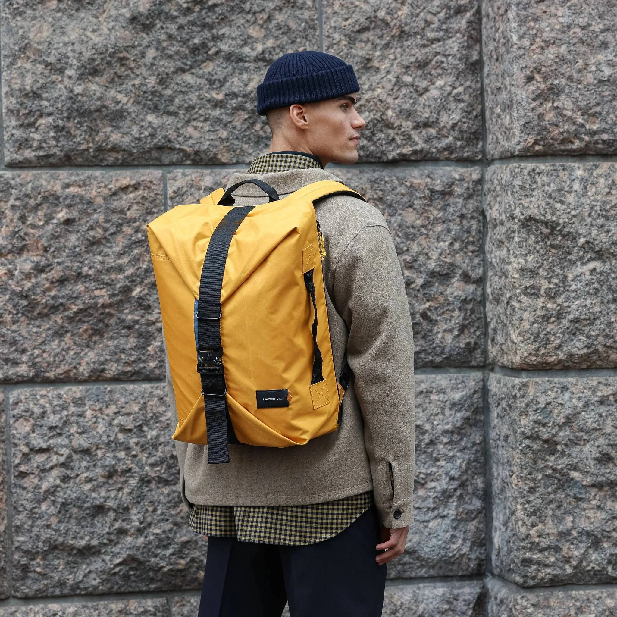 Marco Overnight Bike Pack yellow/blue - Image 3