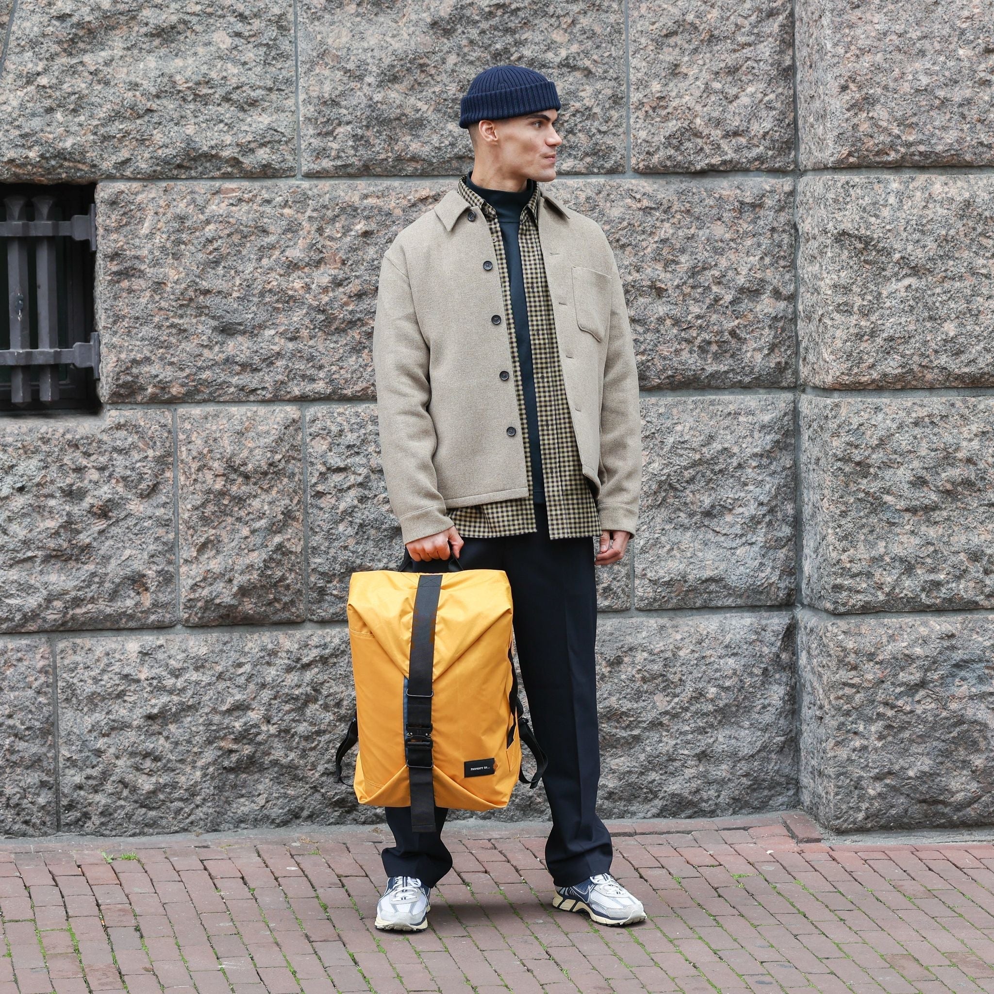Marco Overnight Bike Pack yellow/blue - Image 4