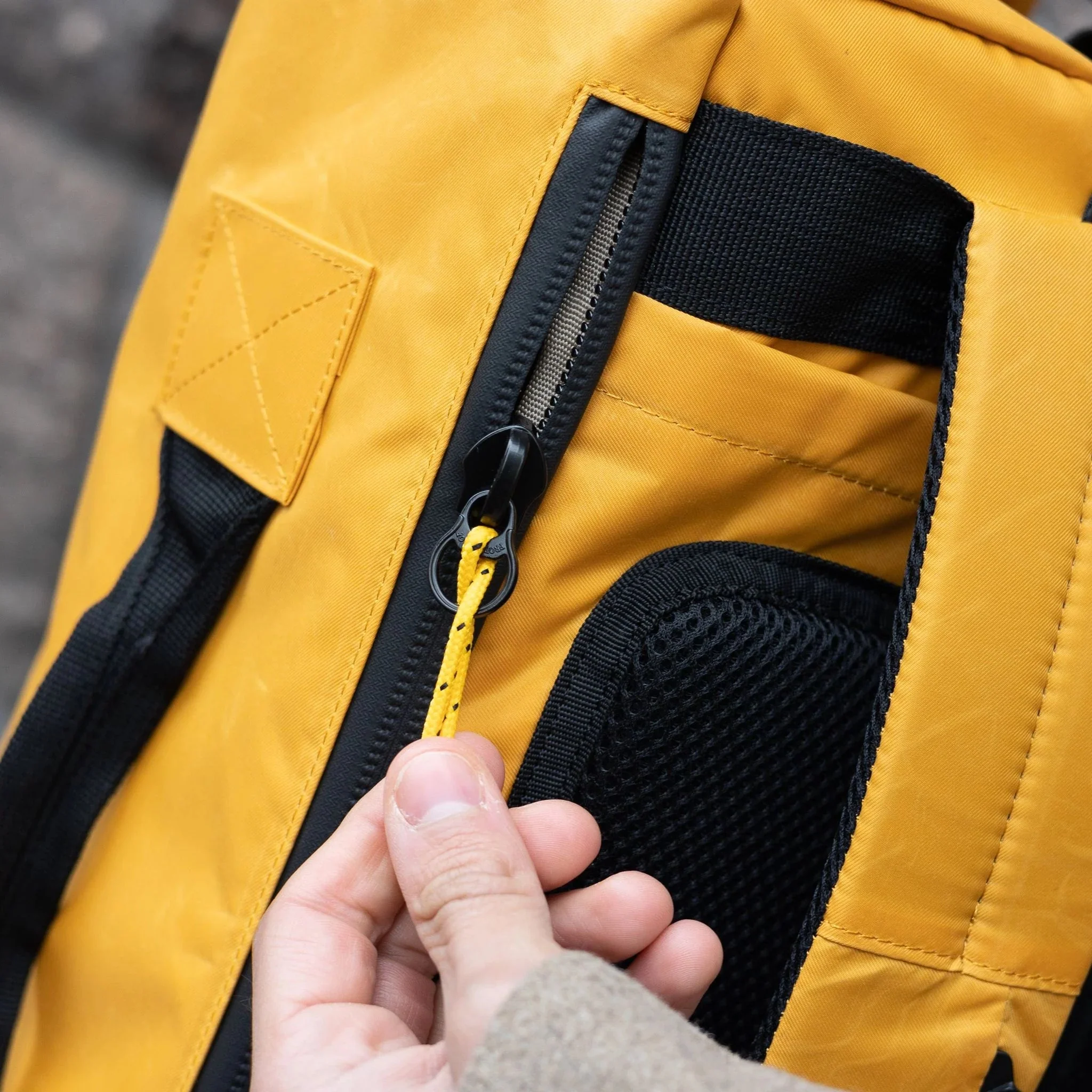 Marco Overnight Bike Pack yellow/blue - Image 6