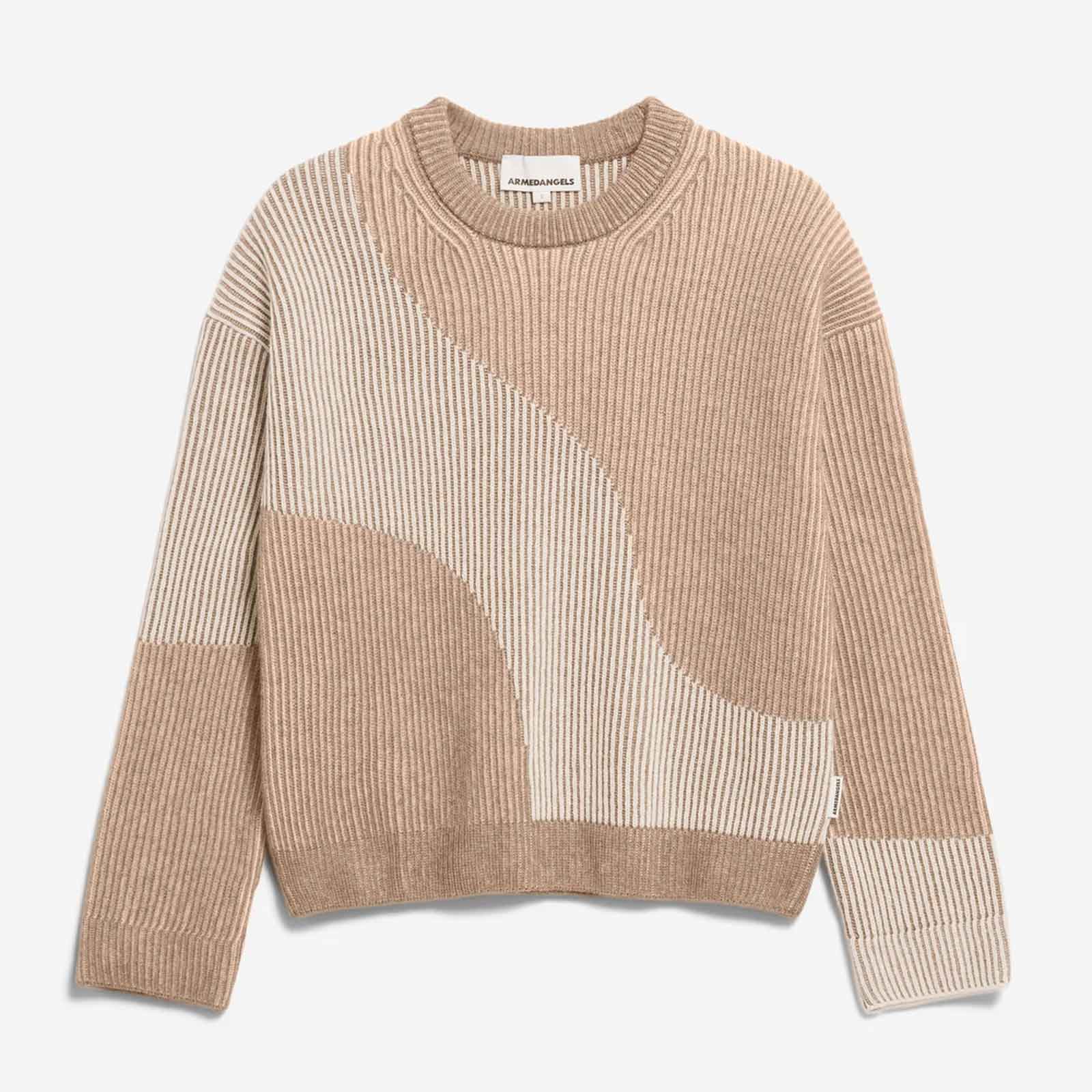 Mayraa Vanise Jumper camel melange/oatmilk