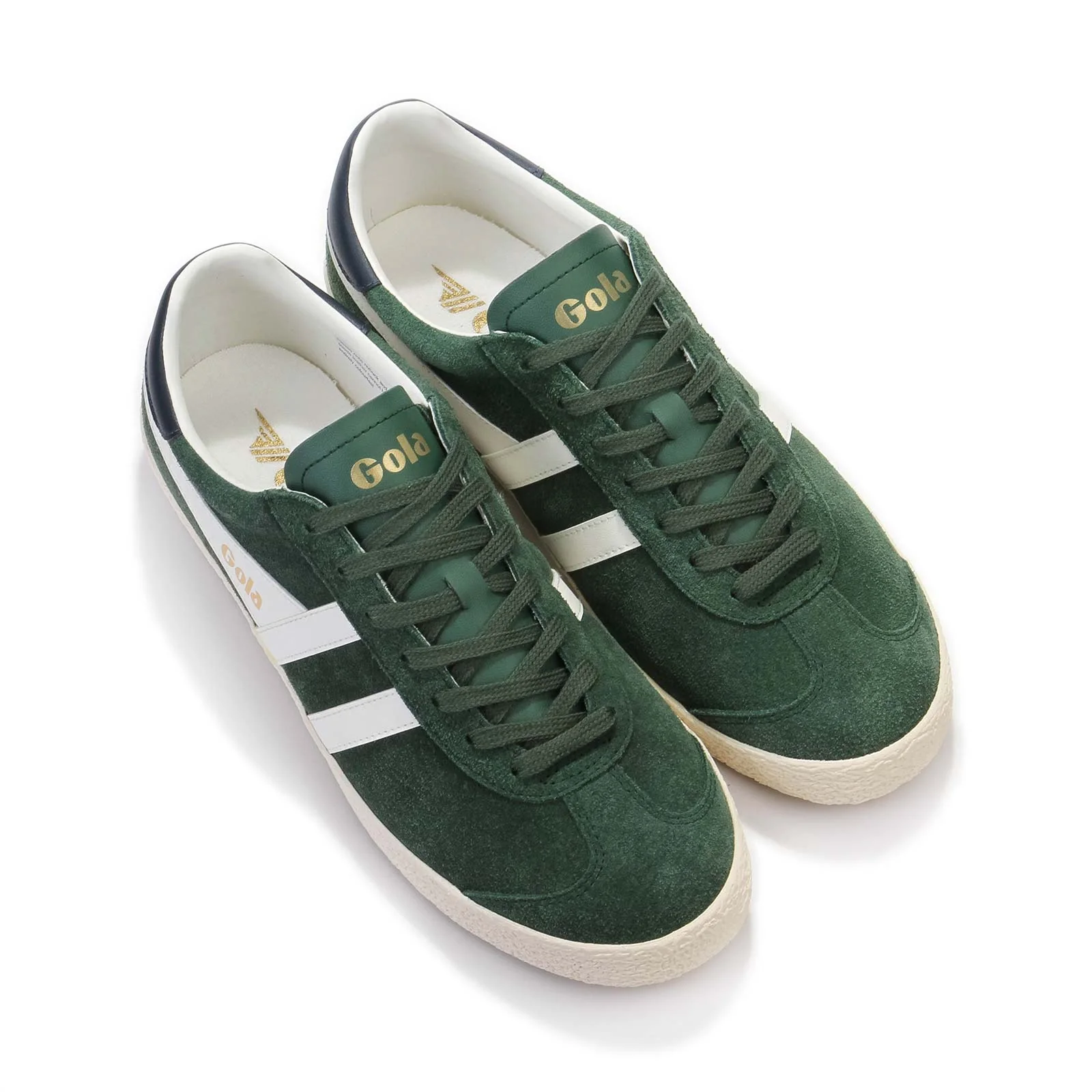 Medallist Suede evergreen/off white/navy - Image 4
