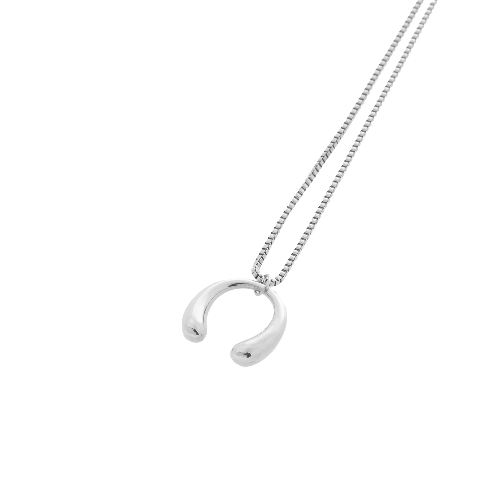 Melt Necklace silver - Image 2