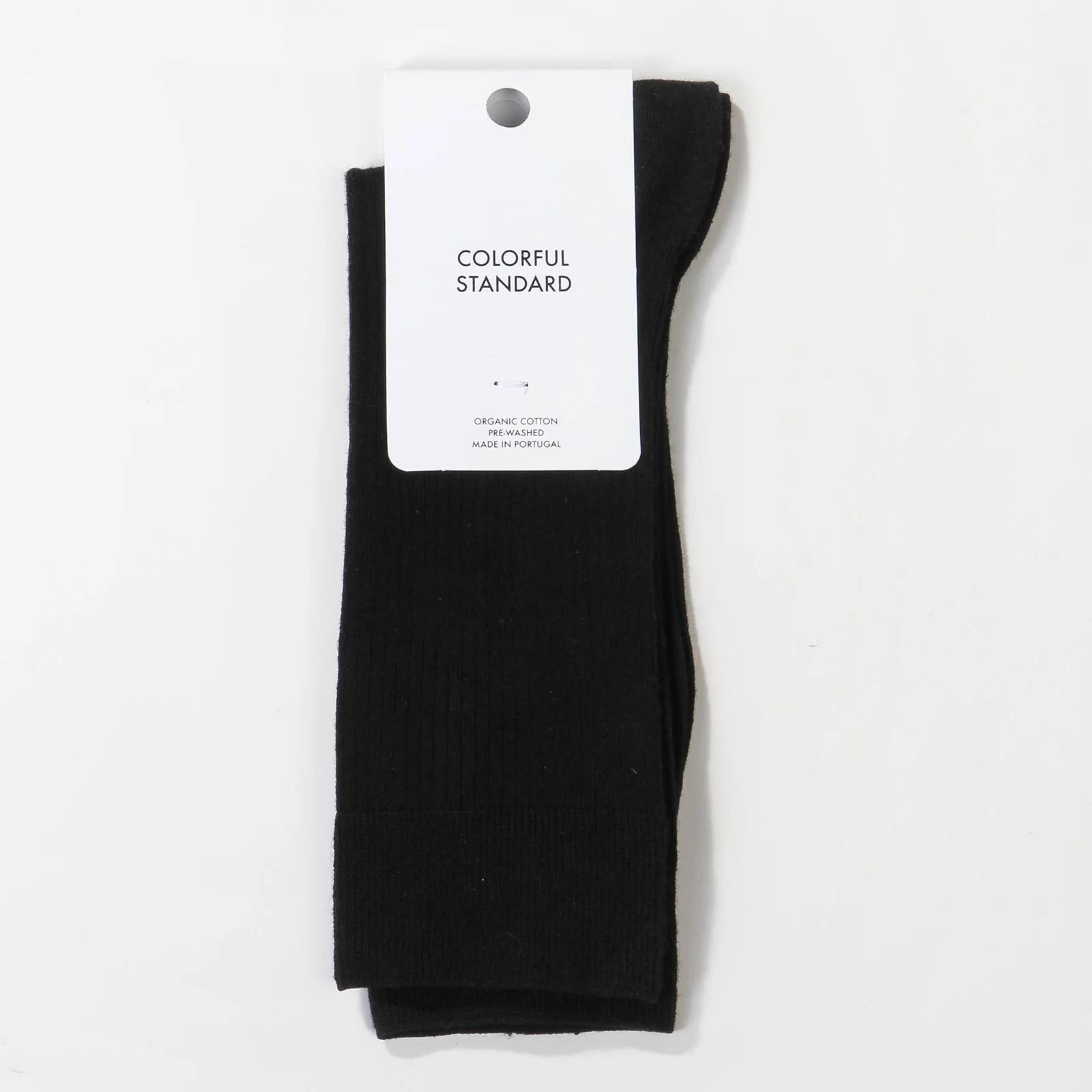 Men Classic Organic Socks deep black