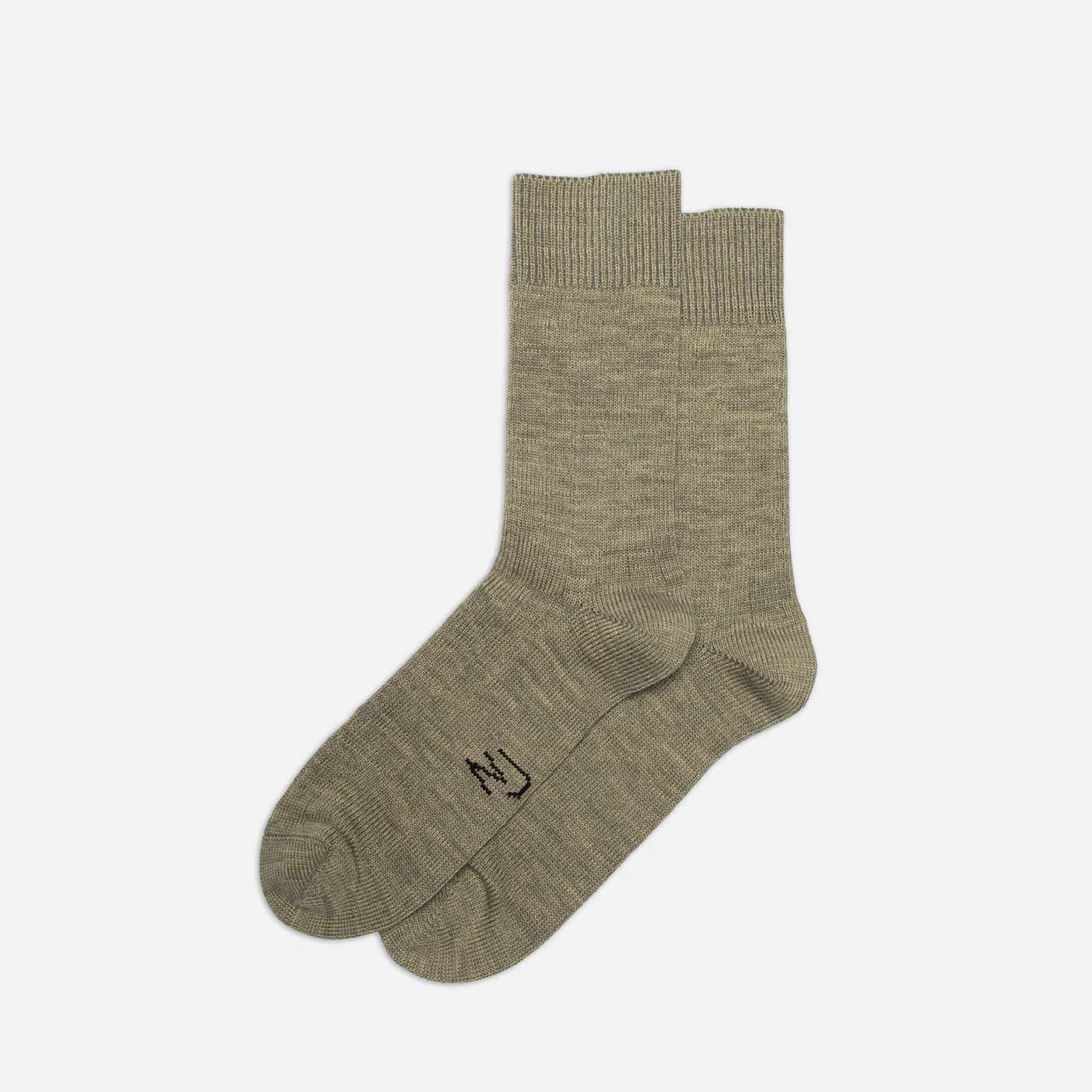 Mens Broad Ribbed Sock C52 desert