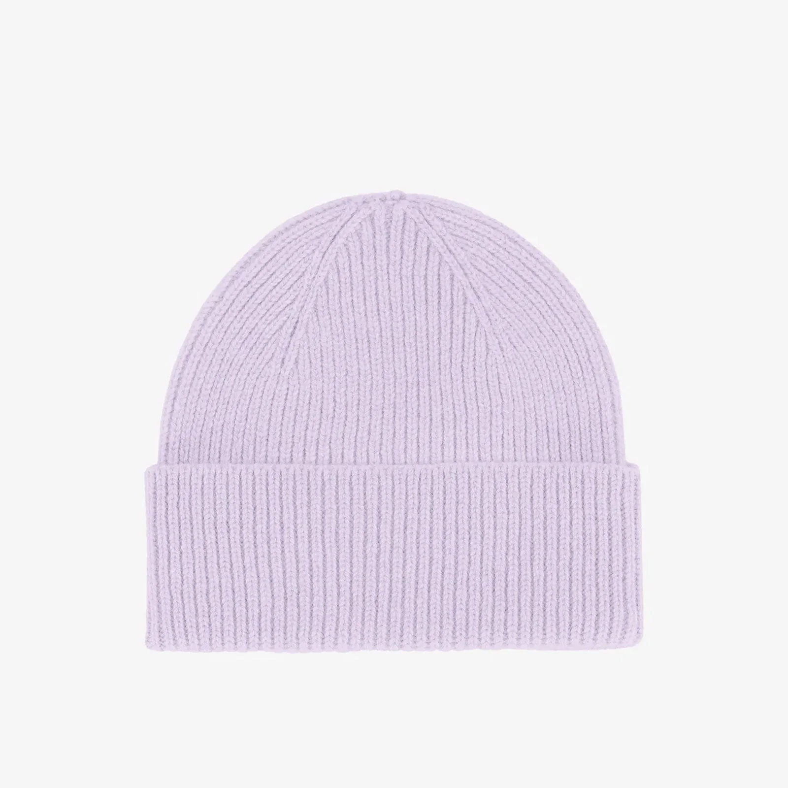 Merino Wool Beanie soft lavender