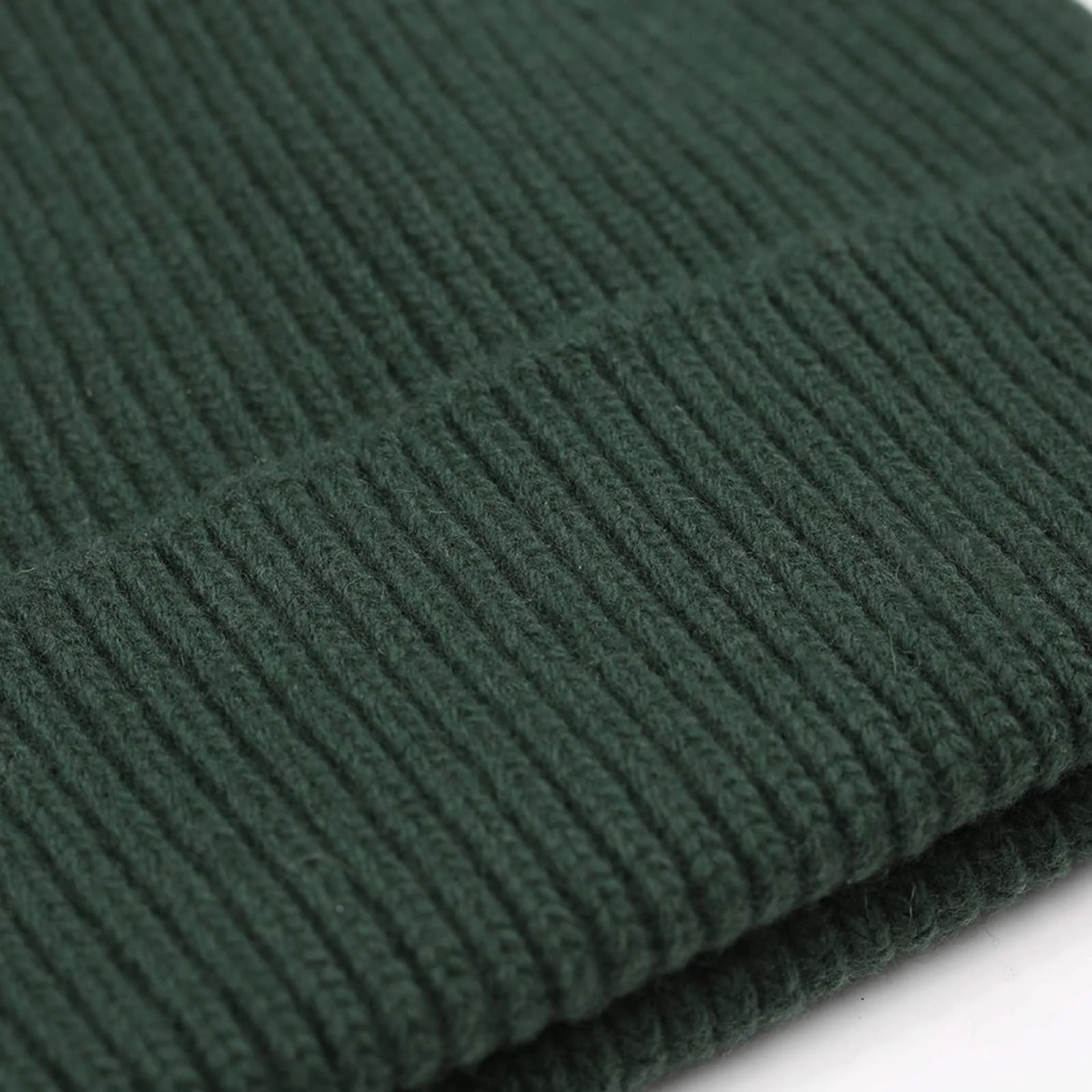 Merino Wool Hat emerald green - Image 2