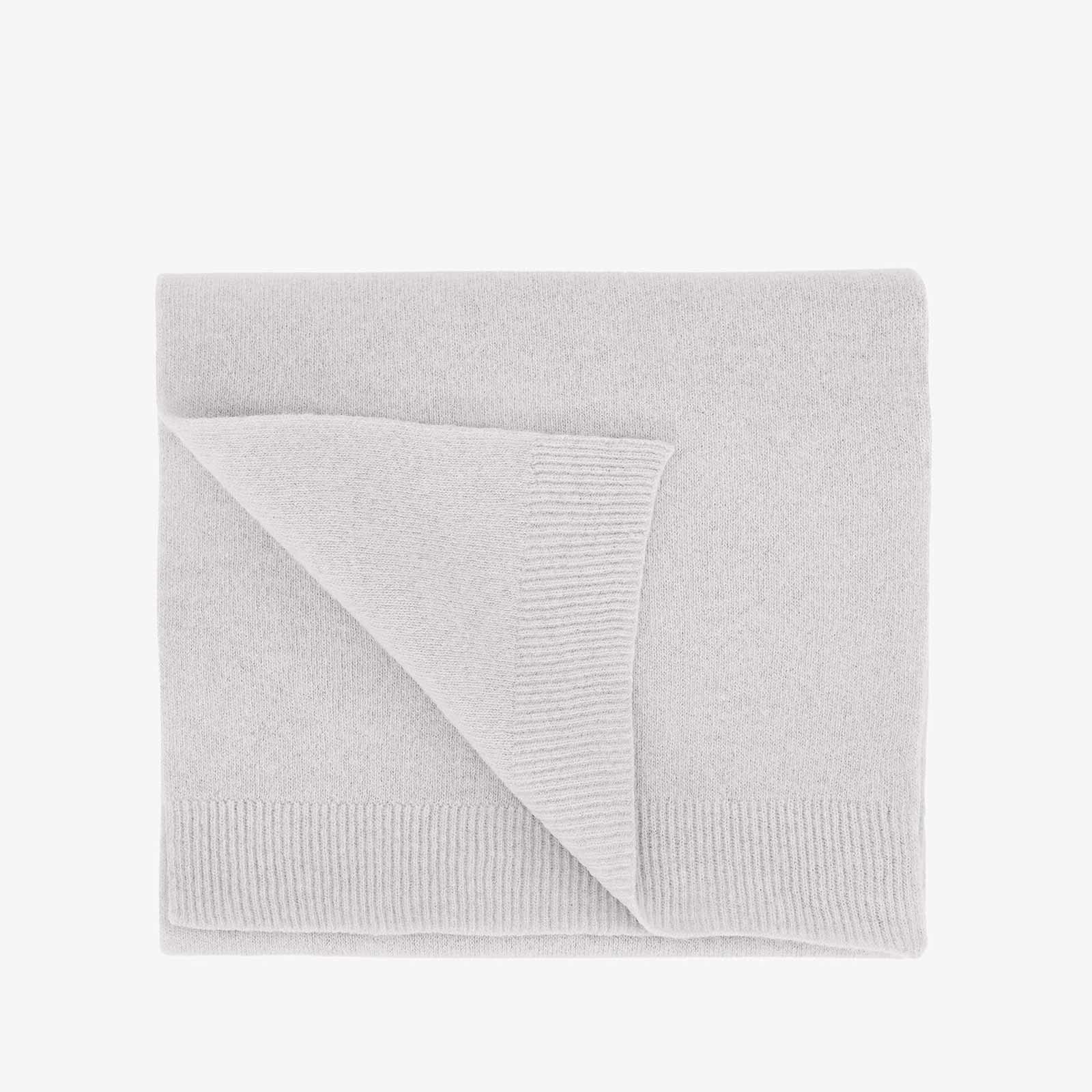 Merino Wool Scarf snow melange