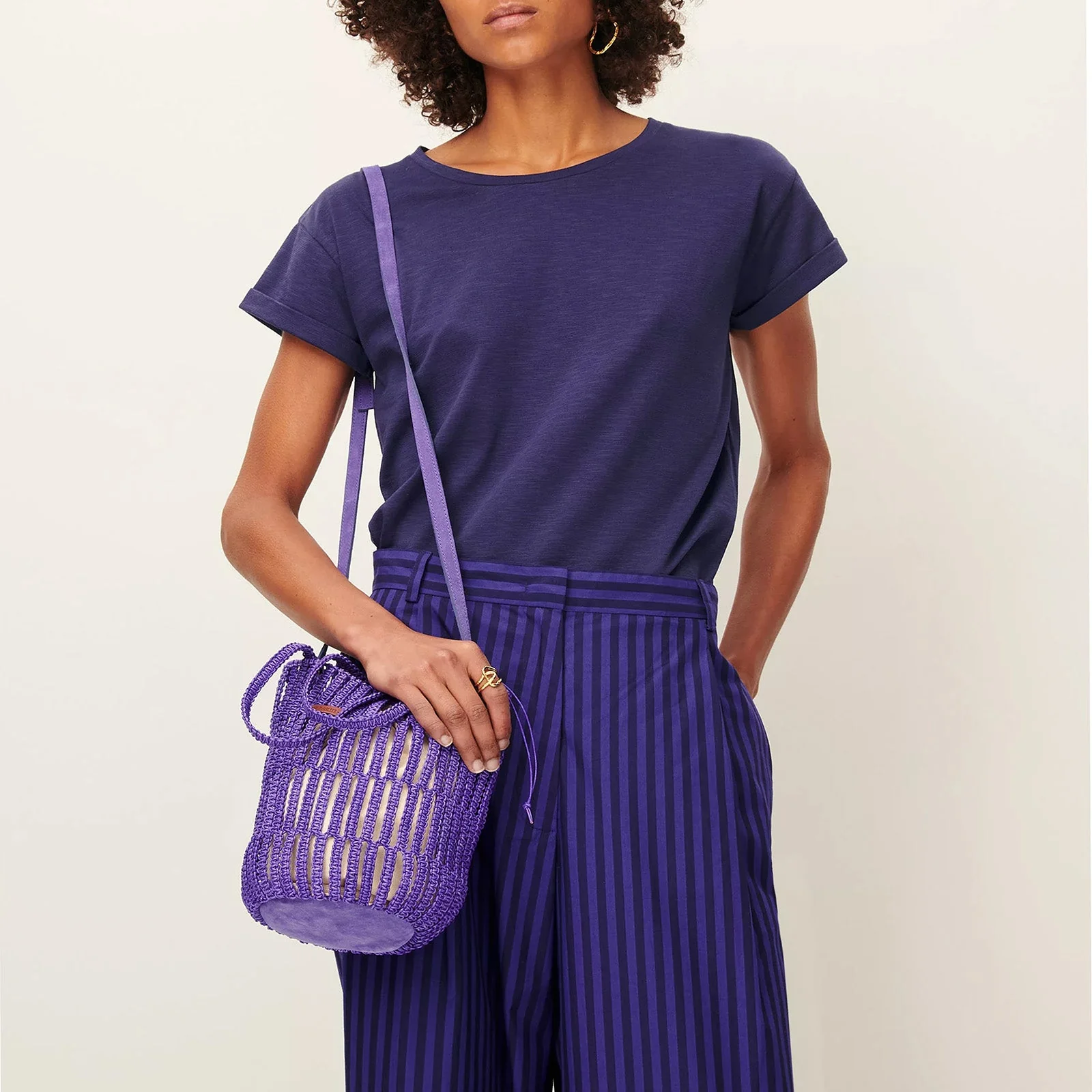 Mimi Tara L Bag blue iris - Image 4
