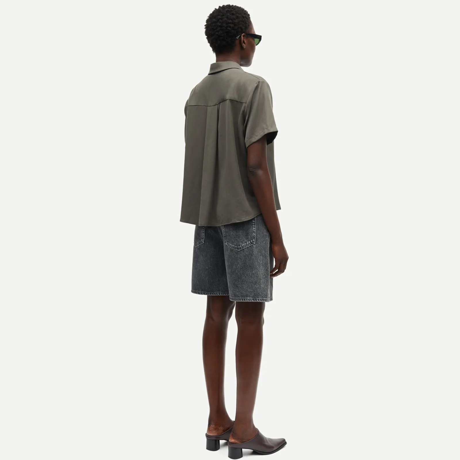 Mina ss Shirt 14028 beluga - Image 2