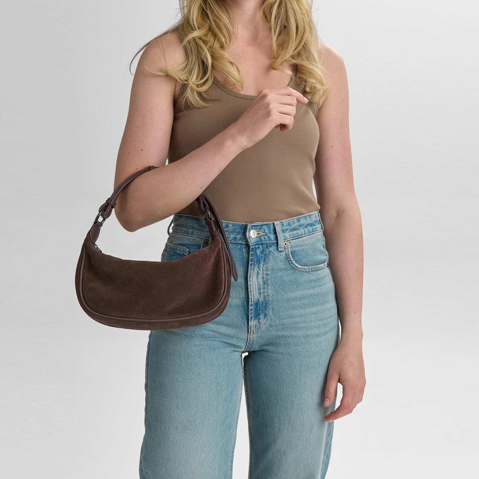 Mini MuseMBG Bag Suede dark brown - Image 2