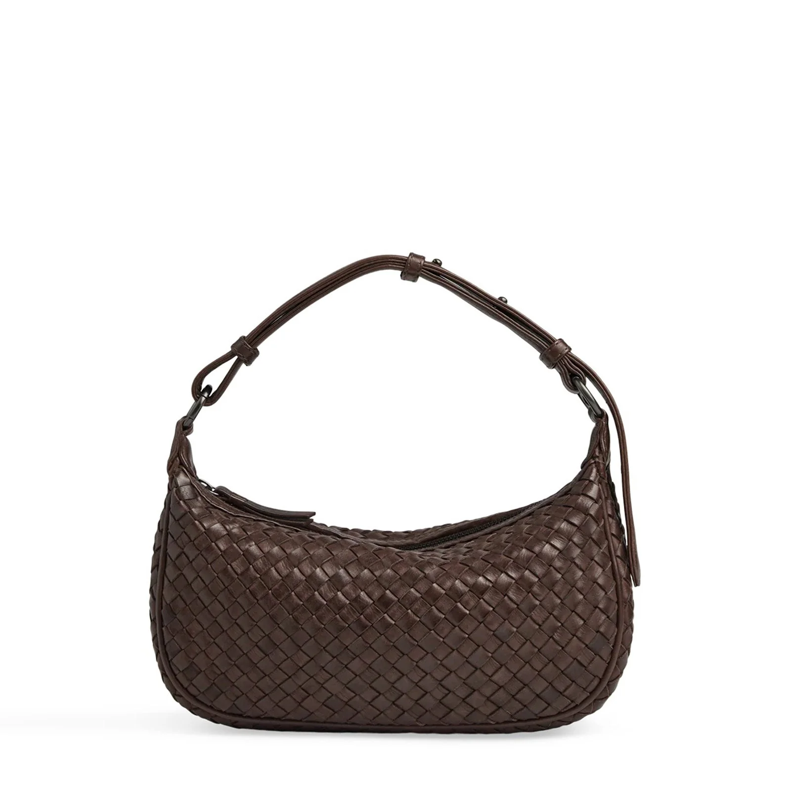 Mini MuseMBG Bag Weave dark brown - Image 3