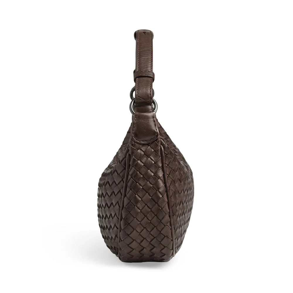 Mini MuseMBG Bag Weave dark brown - Image 4