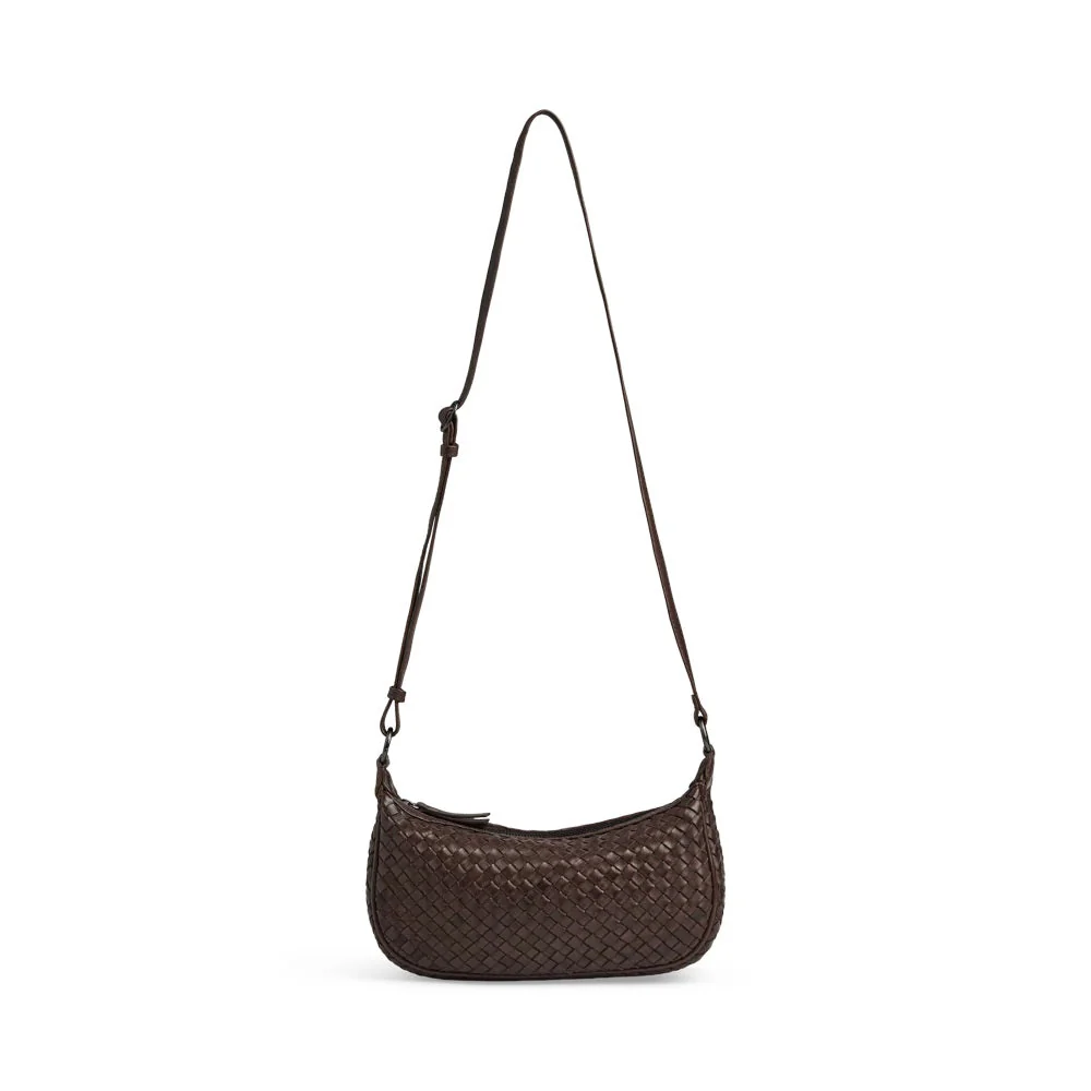 Mini MuseMBG Bag Weave dark brown - Image 5