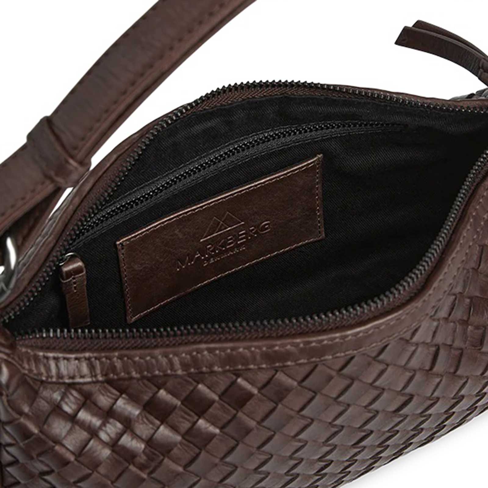 Mini MuseMBG Bag Weave dark brown - Image 7