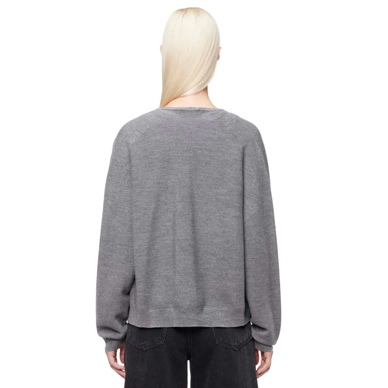 Mirala Cardigan 420002 grey melange - Image 3