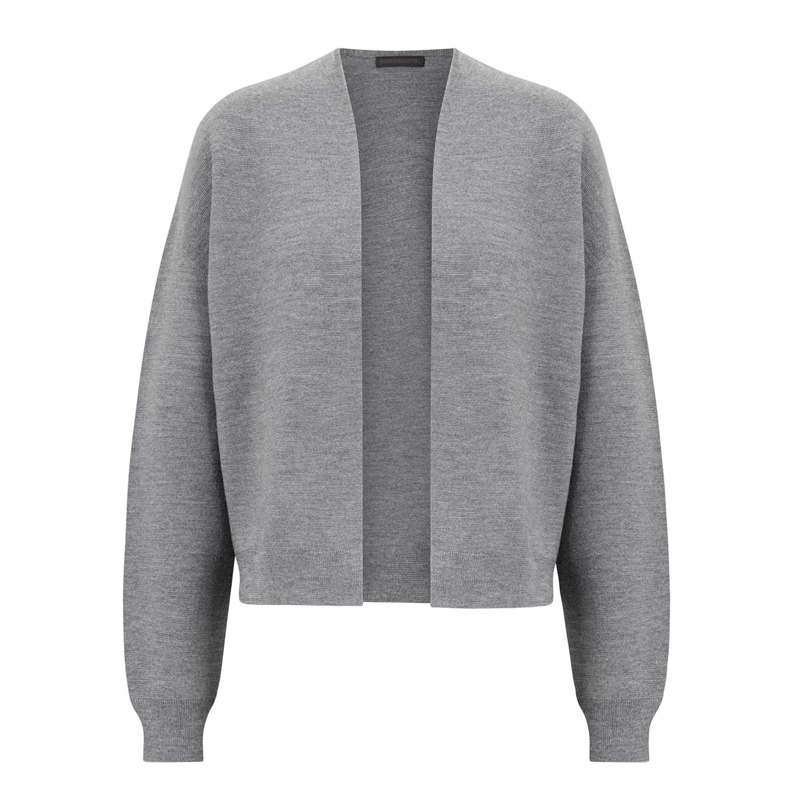 Mirala Cardigan 420002 grey melange - Image 4