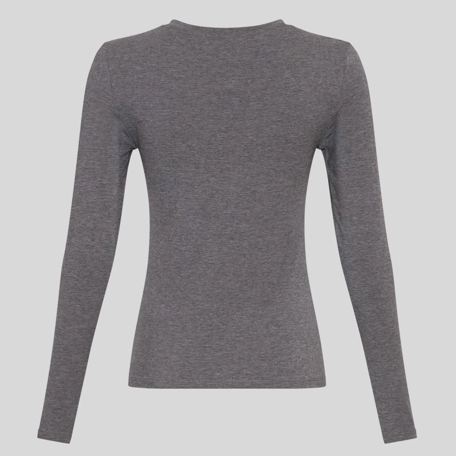 MSCHBetrina O LS Top mid grey melange - Image 3