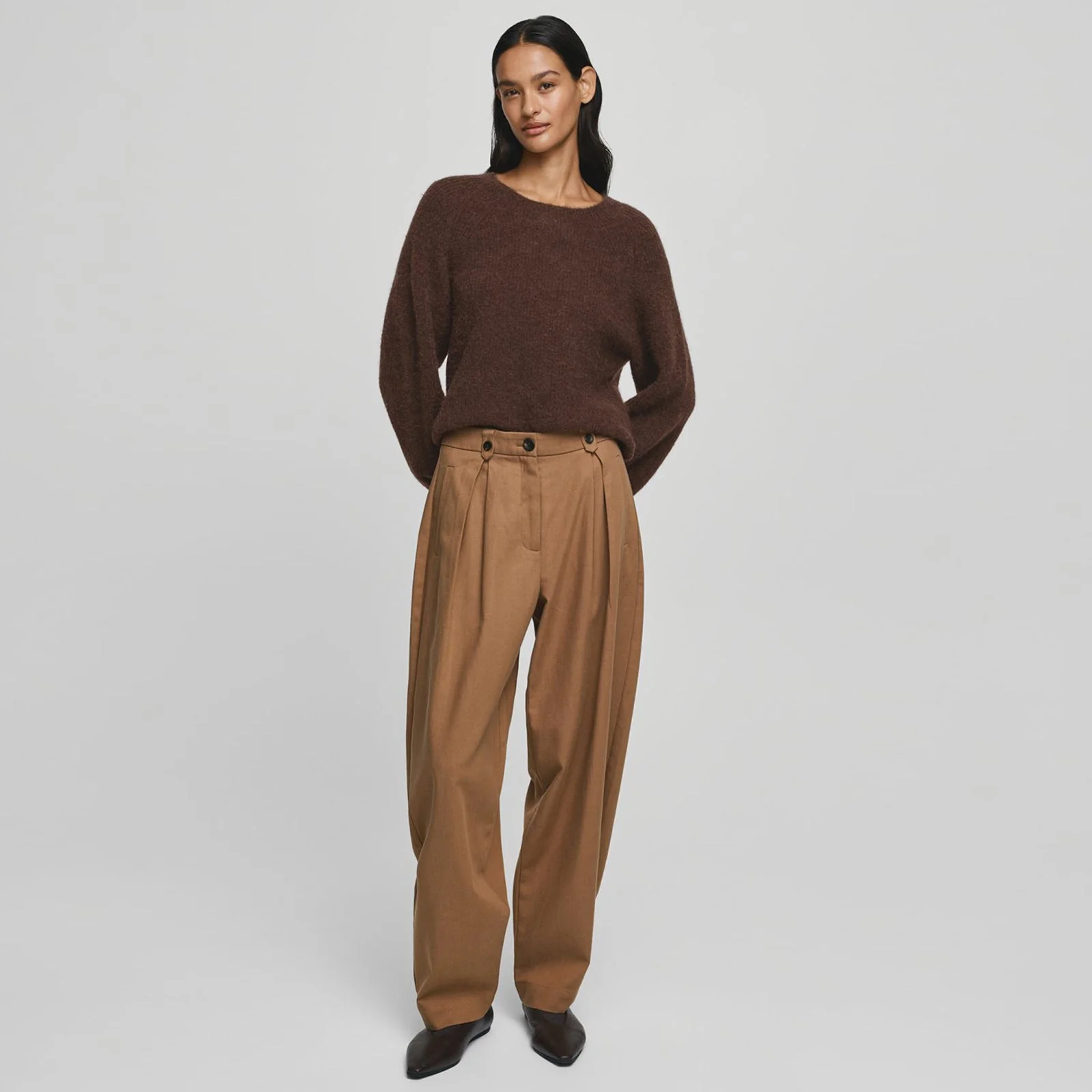 MSCHGweneth HW Pants toasted coconut