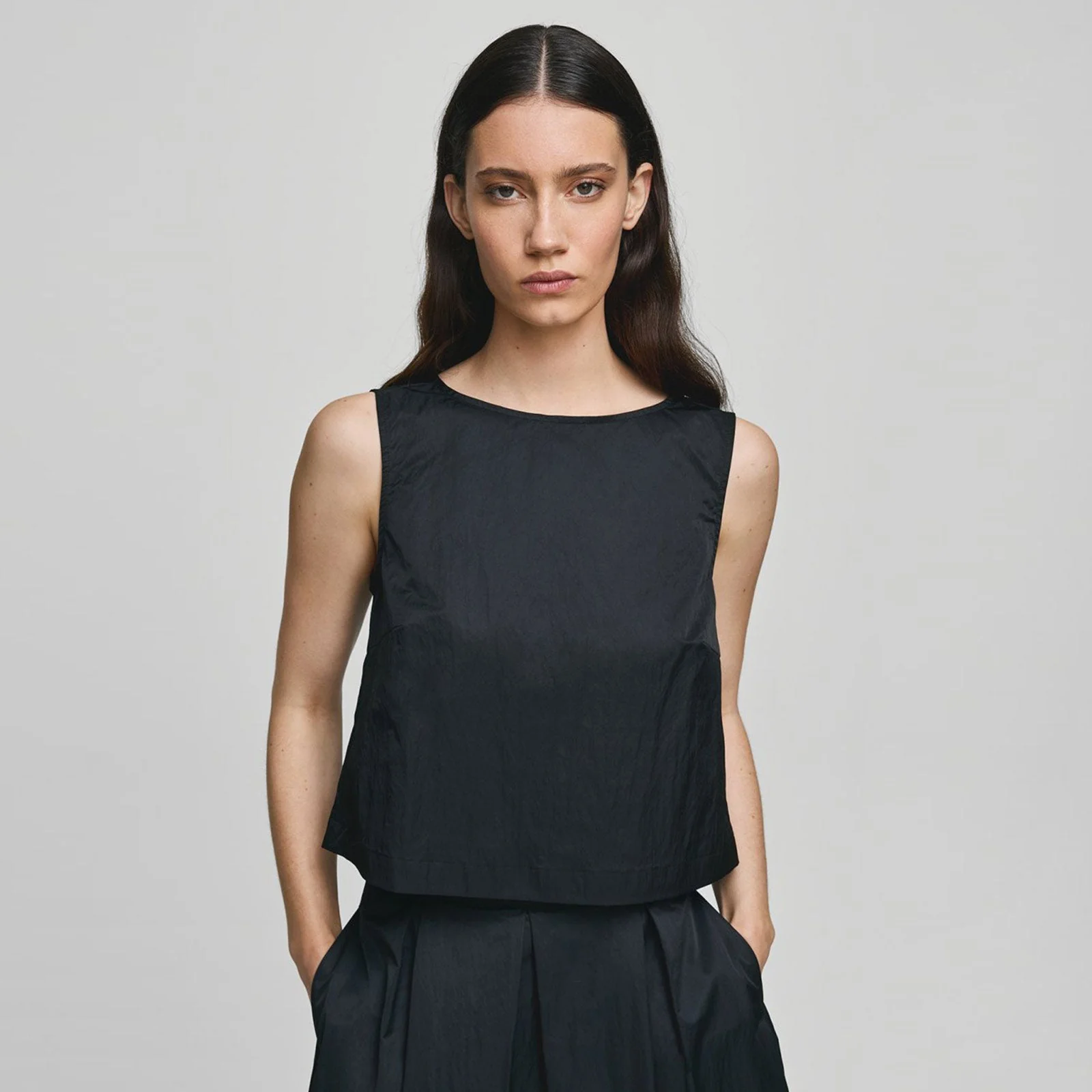 MSCHJaveria Camilla SL Top black